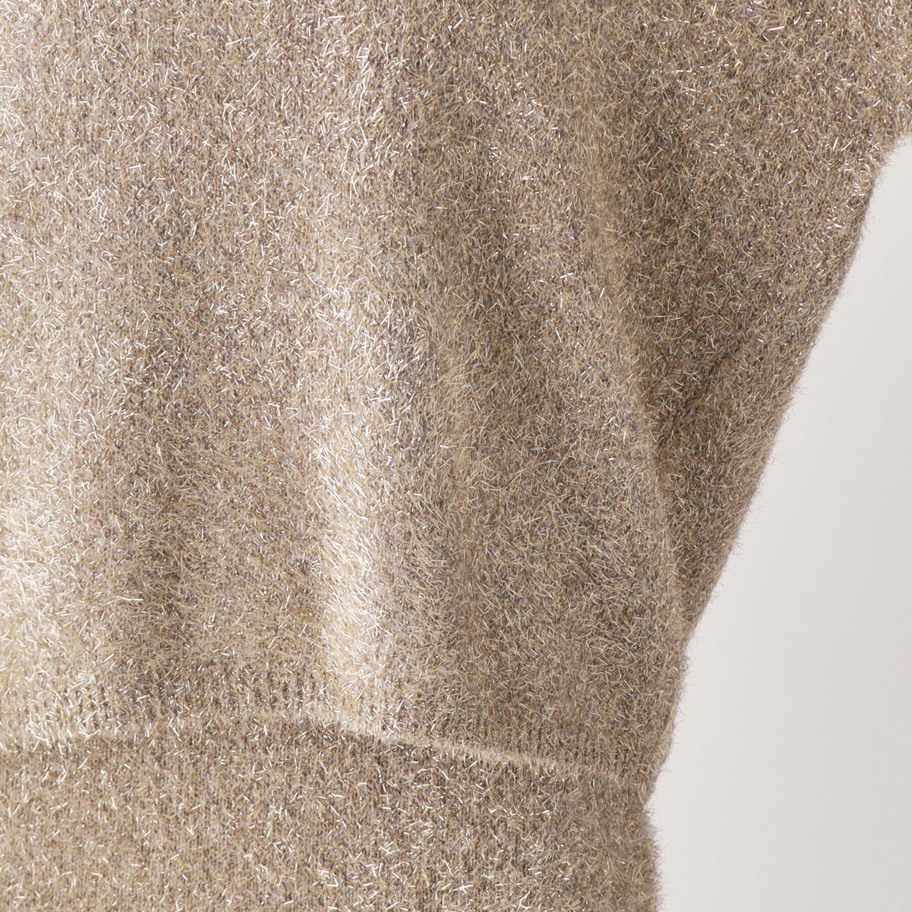 COUP DE CHANCE「【洗える／セットアップ可】華やぐフェザーラメニット」|ニット・セーター|