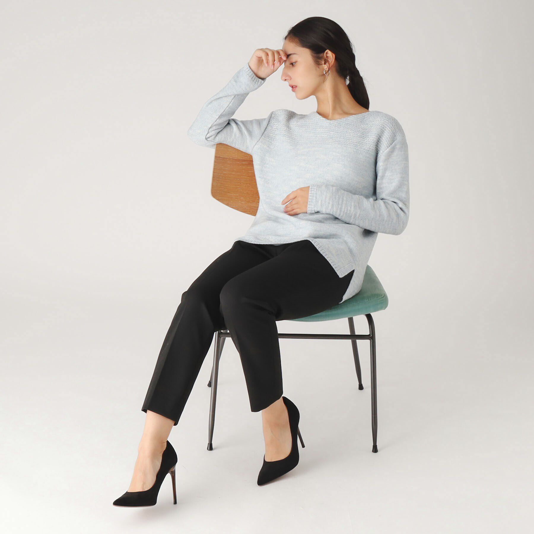 COUP DE CHANCE「【洗える／日本製／ヒップ丈】カジュアルニットトップス」|ニット・セーター|