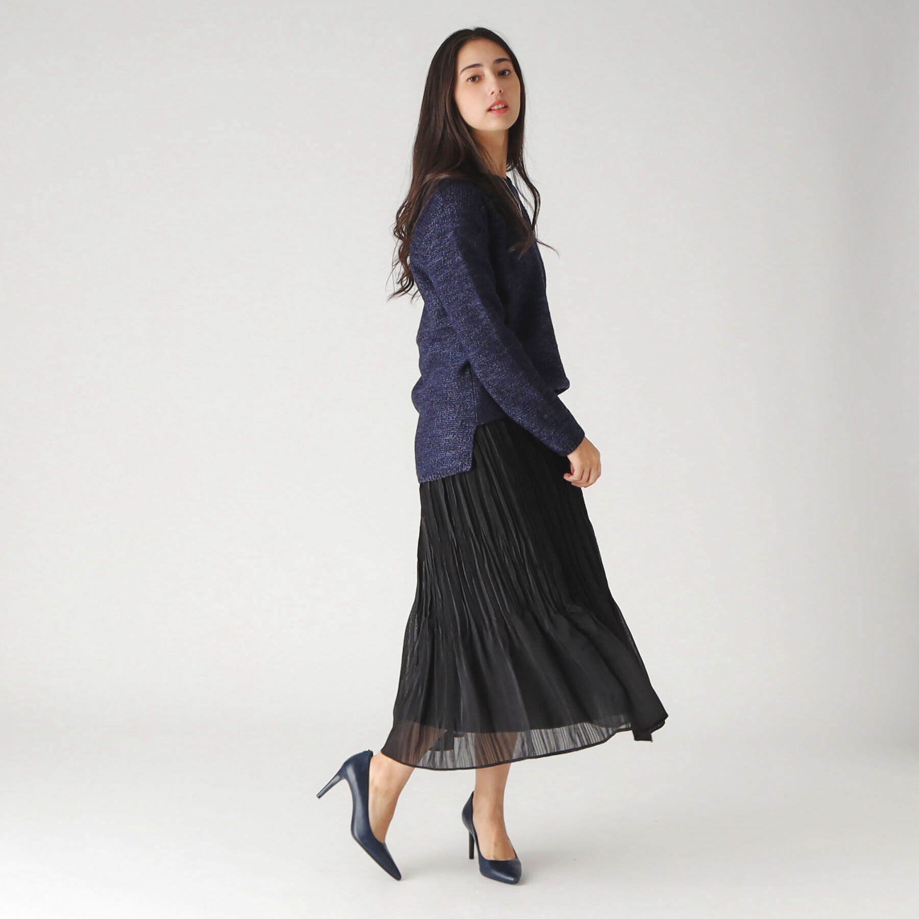 COUP DE CHANCE「【洗える／日本製／ヒップ丈】カジュアルニットトップス」|ニット・セーター|