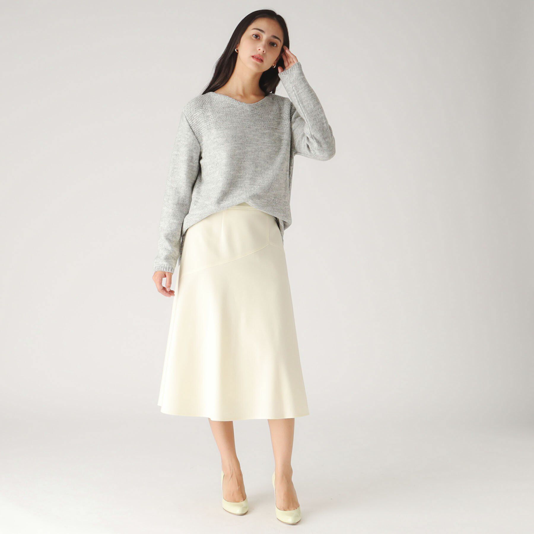 COUP DE CHANCE「【洗える／日本製／ヒップ丈】カジュアルニットトップス」|ニット・セーター|