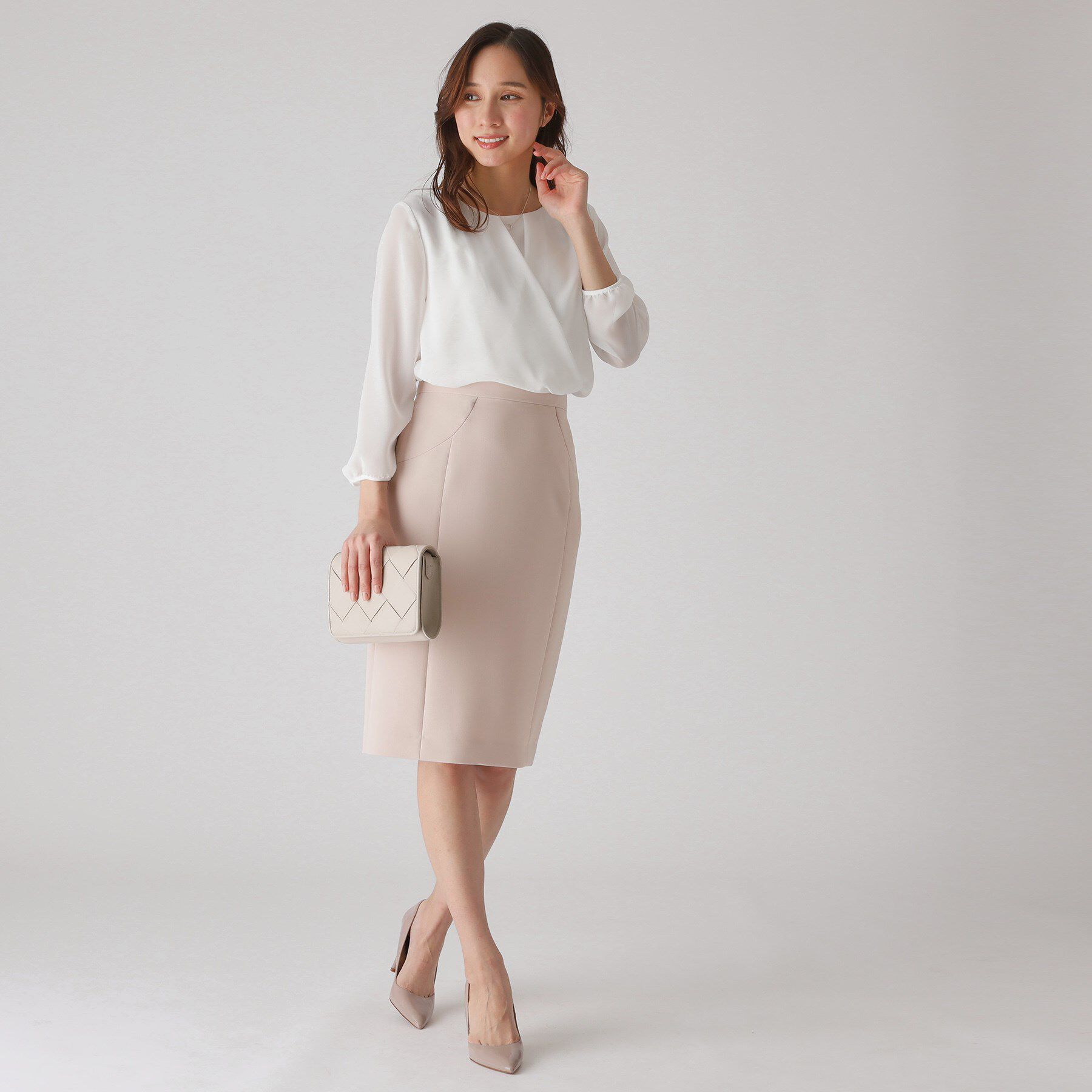 COUP DE CHANCE「【洗える／日本製】タイトスカート」|スカート|