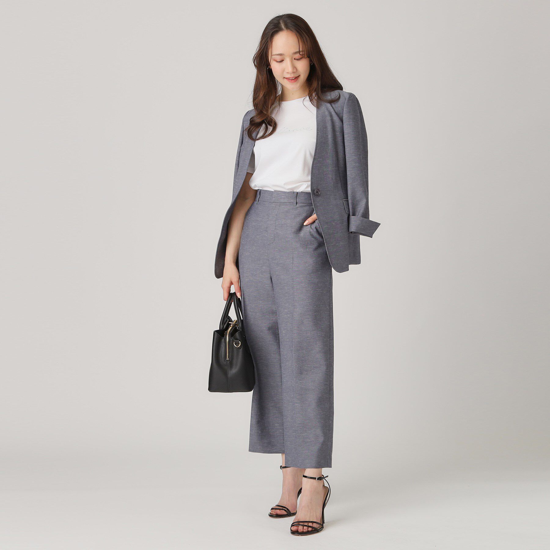 COUP DE CHANCE「【洗える／日本製】セミワイドパンツ」|その他|