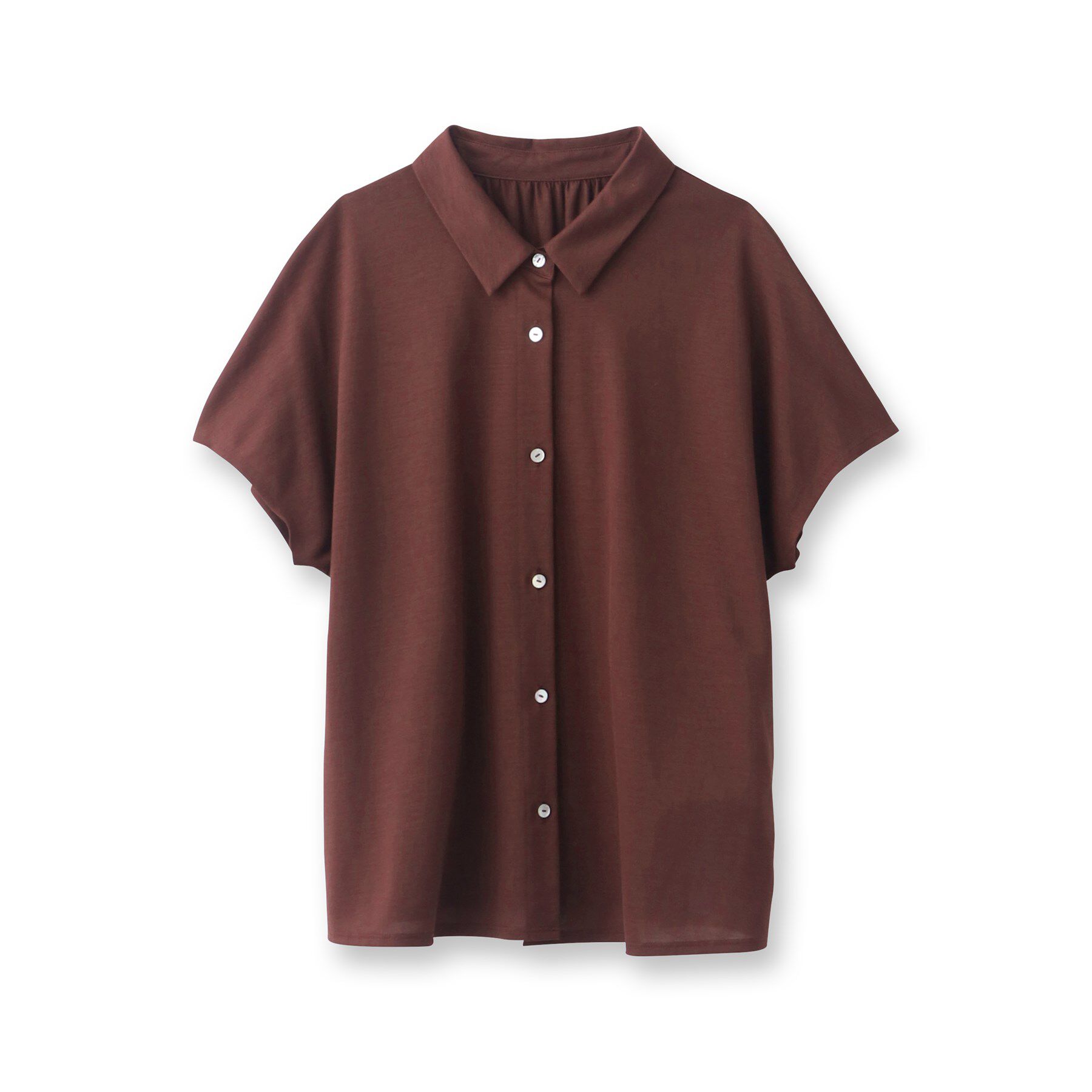 Reflect「【マシンウォッシュ／二の腕カバー】フレンチスリーブブラウス」|シャツ・ブラウス|