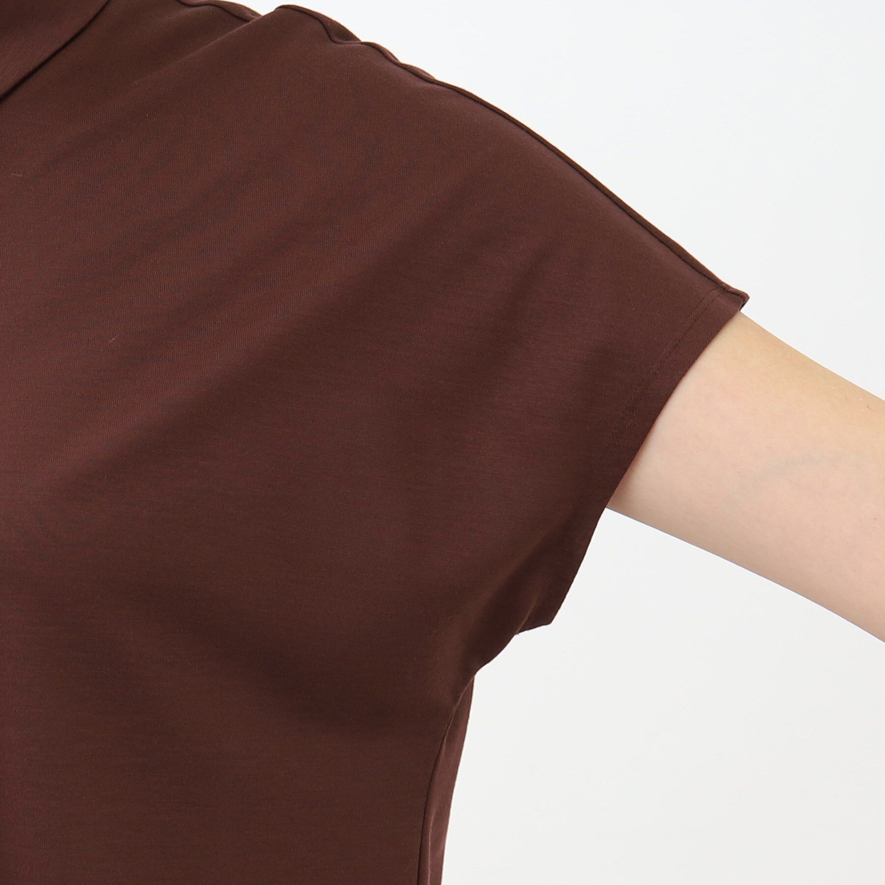 Reflect「【マシンウォッシュ／二の腕カバー】フレンチスリーブブラウス」|シャツ・ブラウス|