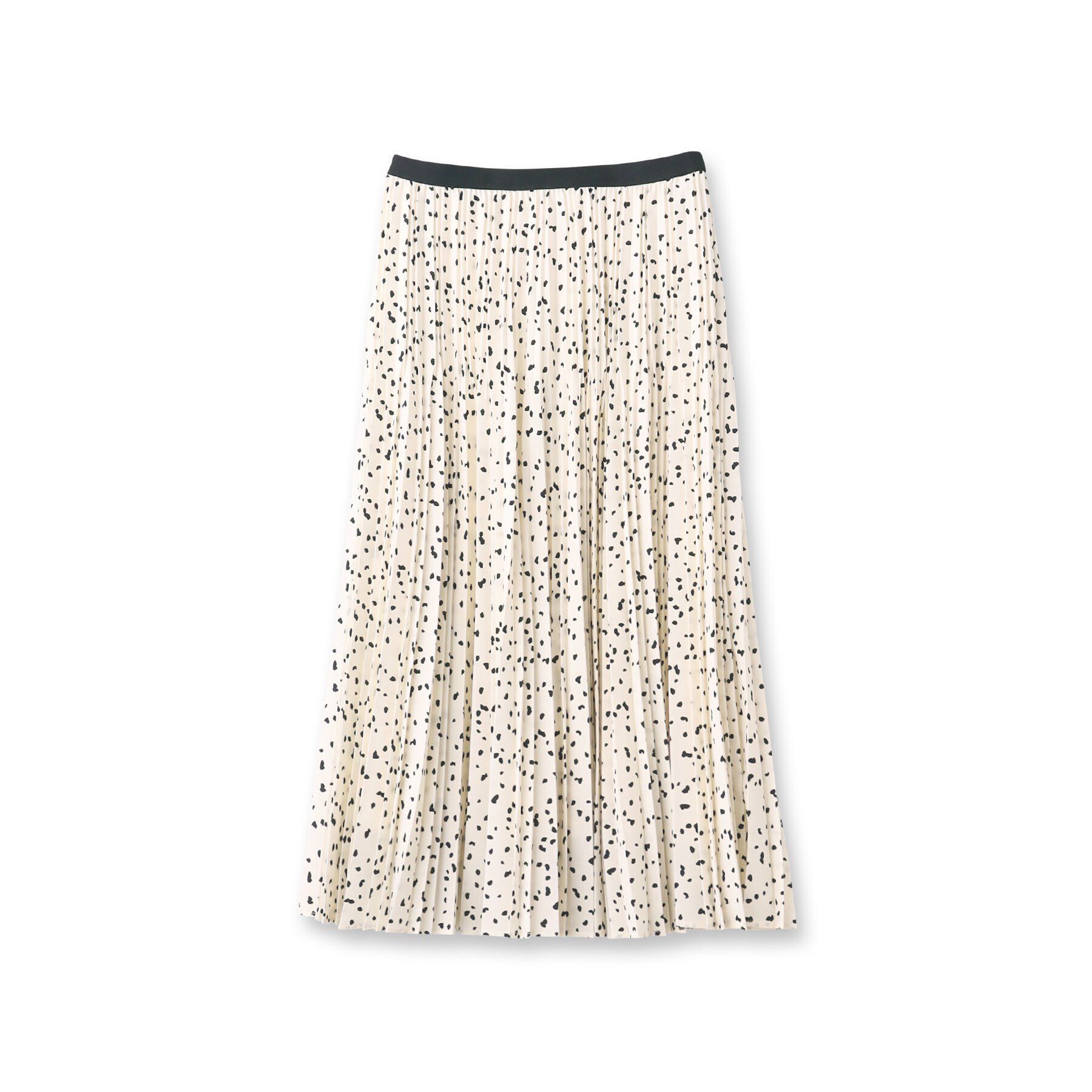 Reflect「【E‐QUALITY／手洗い可】ドット柄アコーディオンスカート」|スカート|