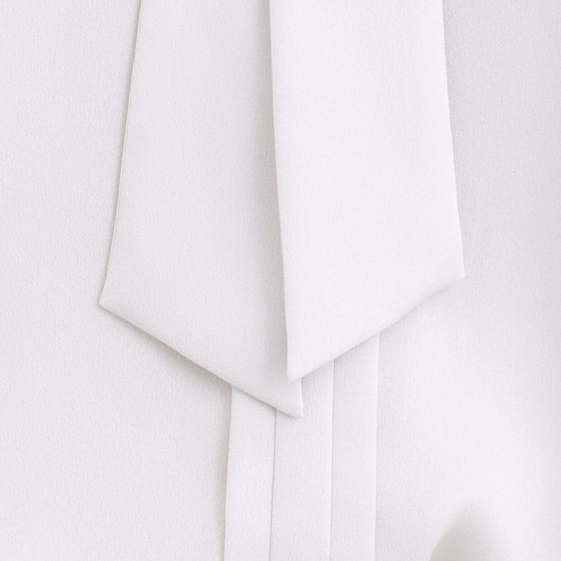 Reflect「【夏SALE／フォーマル/マシンウォッシュ可】シルキーボウタイデザインブラウス」|シャツ・ブラウス|