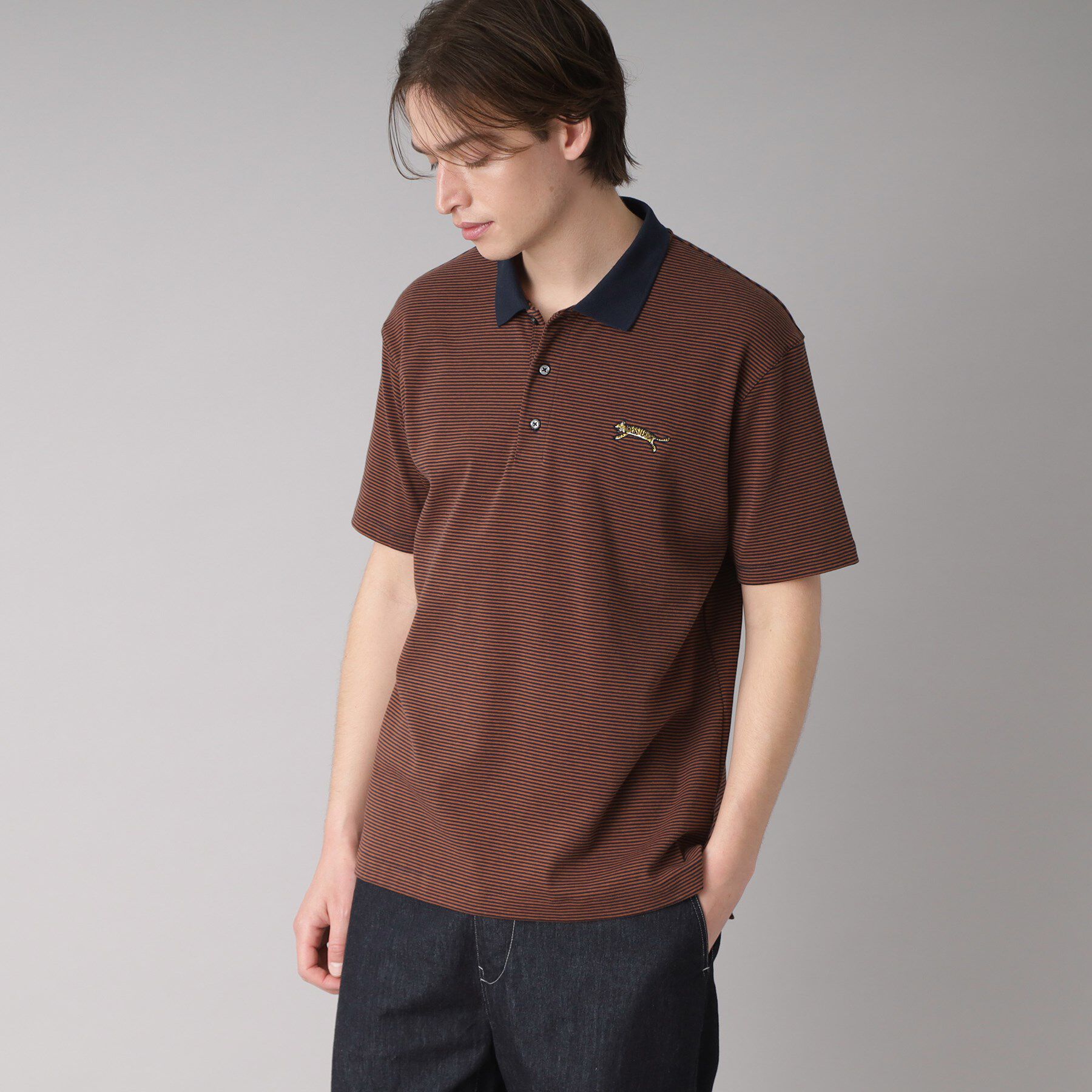 DRESSTERIOR「ドレステリア タイガーボーダーポロシャツ」|ポロシャツ|