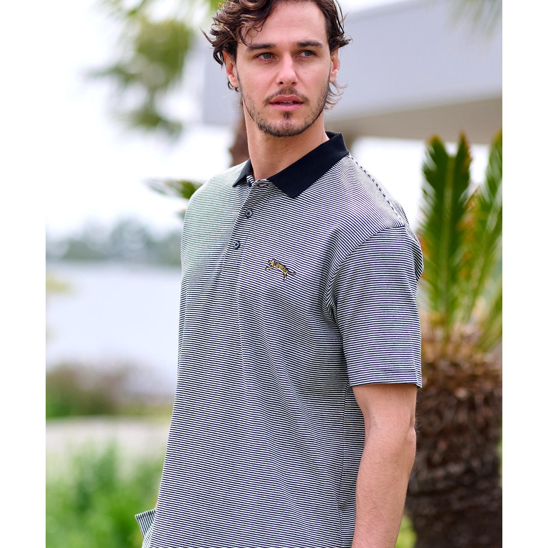 DRESSTERIOR「ドレステリア タイガーボーダーポロシャツ」|ポロシャツ|