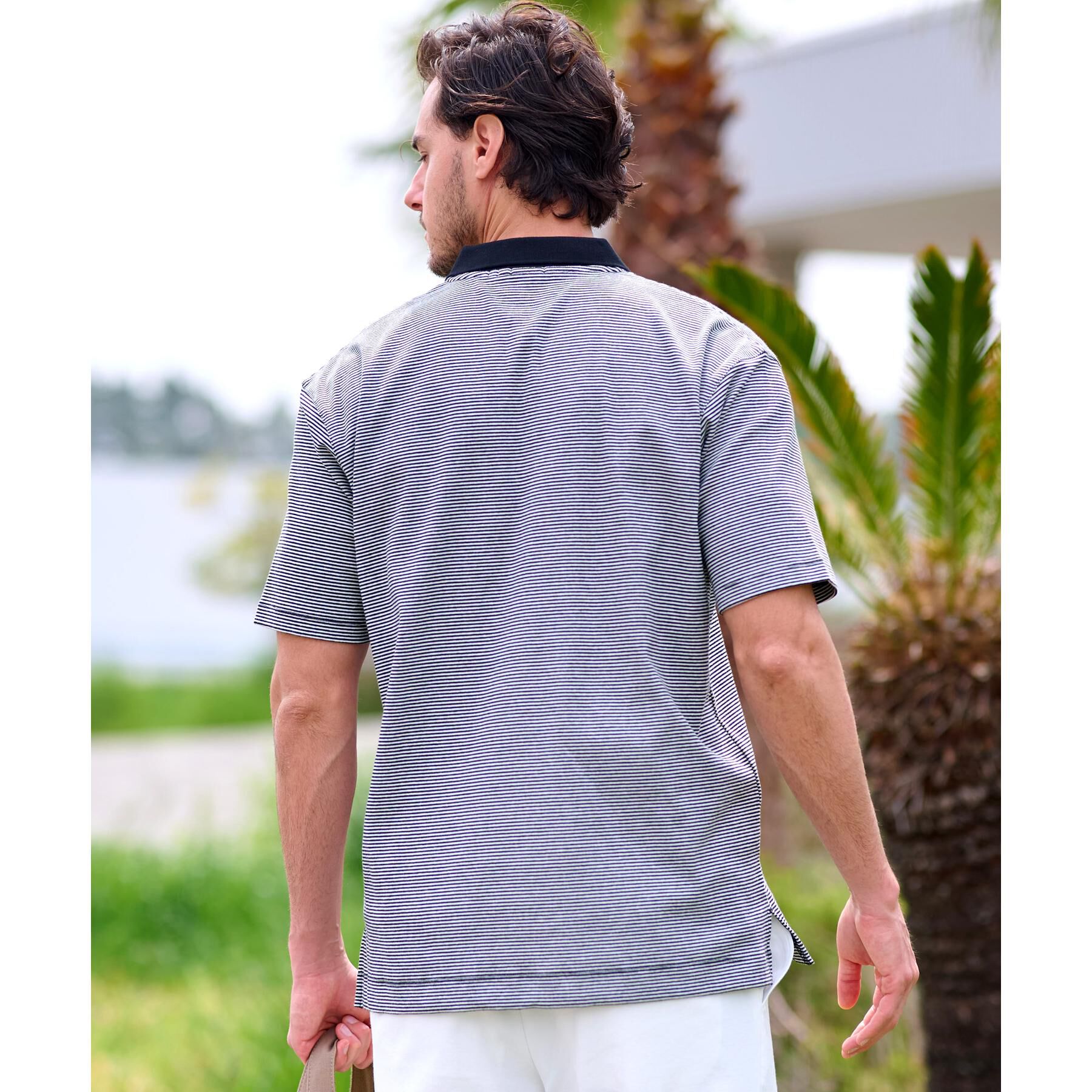 DRESSTERIOR「ドレステリア タイガーボーダーポロシャツ」|ポロシャツ|