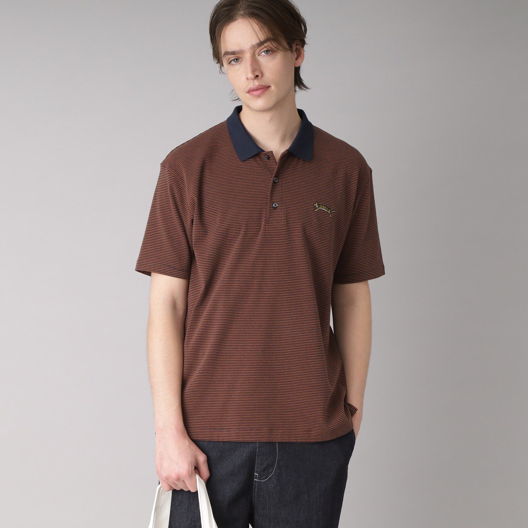 DRESSTERIOR「ドレステリア タイガーボーダーポロシャツ」|ポロシャツ|