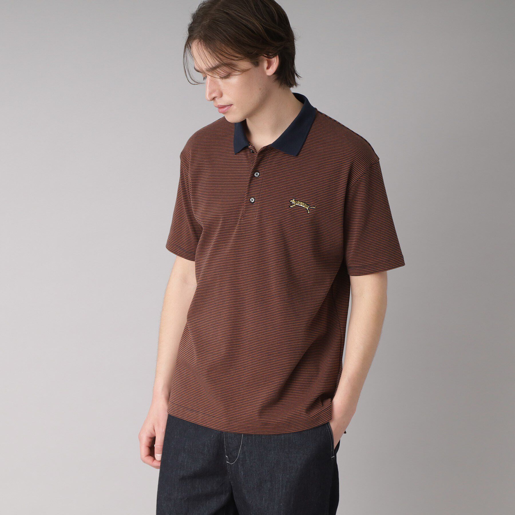 DRESSTERIOR「ドレステリア タイガーボーダーポロシャツ」|ポロシャツ|