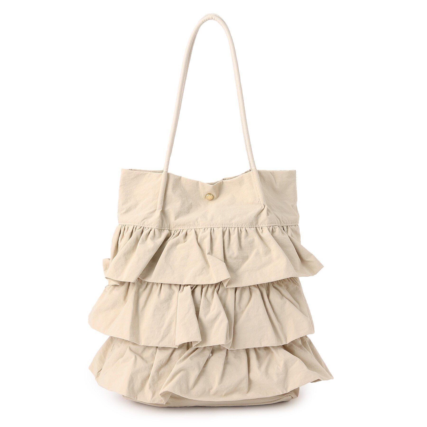 grove「【A4収納可】ティアードタックトート」|トートバッグ|