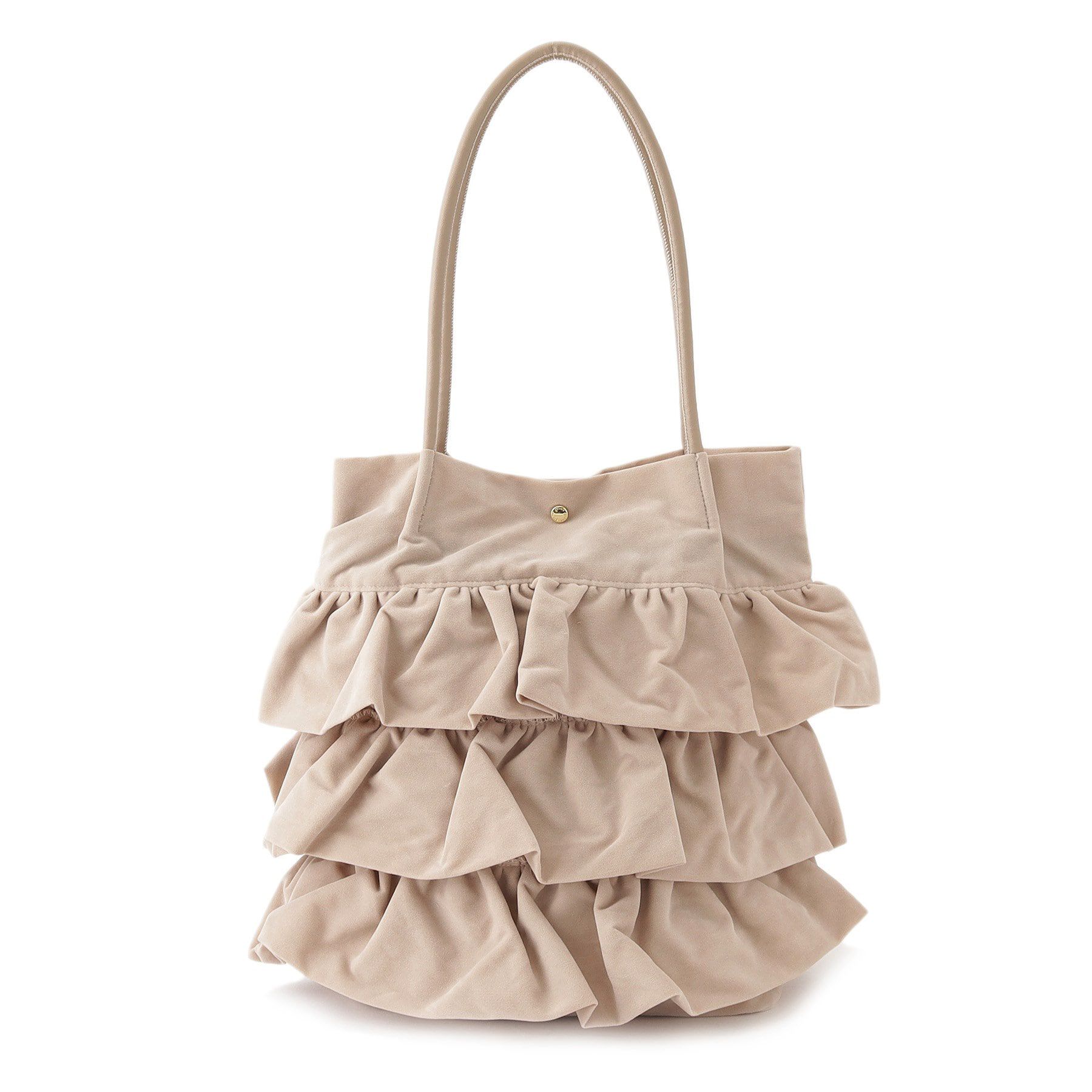 grove「【A4収納可】ティアードタックトート」|トートバッグ|