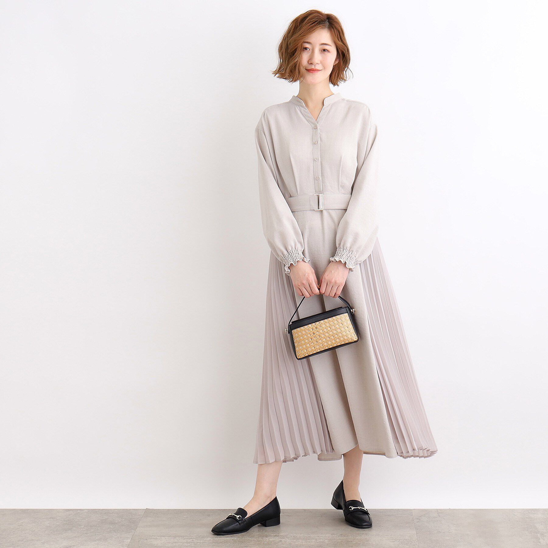 grove「【雑誌掲載商品】バンブー風メッシュミニショルダー」|ショルダー・メッセンジャー|