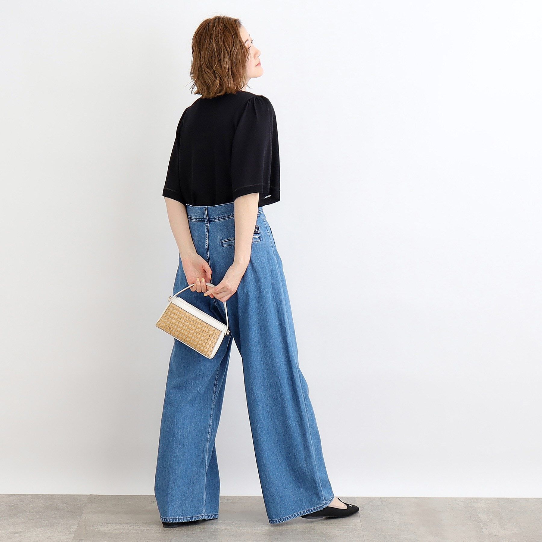 grove「【雑誌掲載商品】バンブー風メッシュミニショルダー」|ショルダー・メッセンジャー|