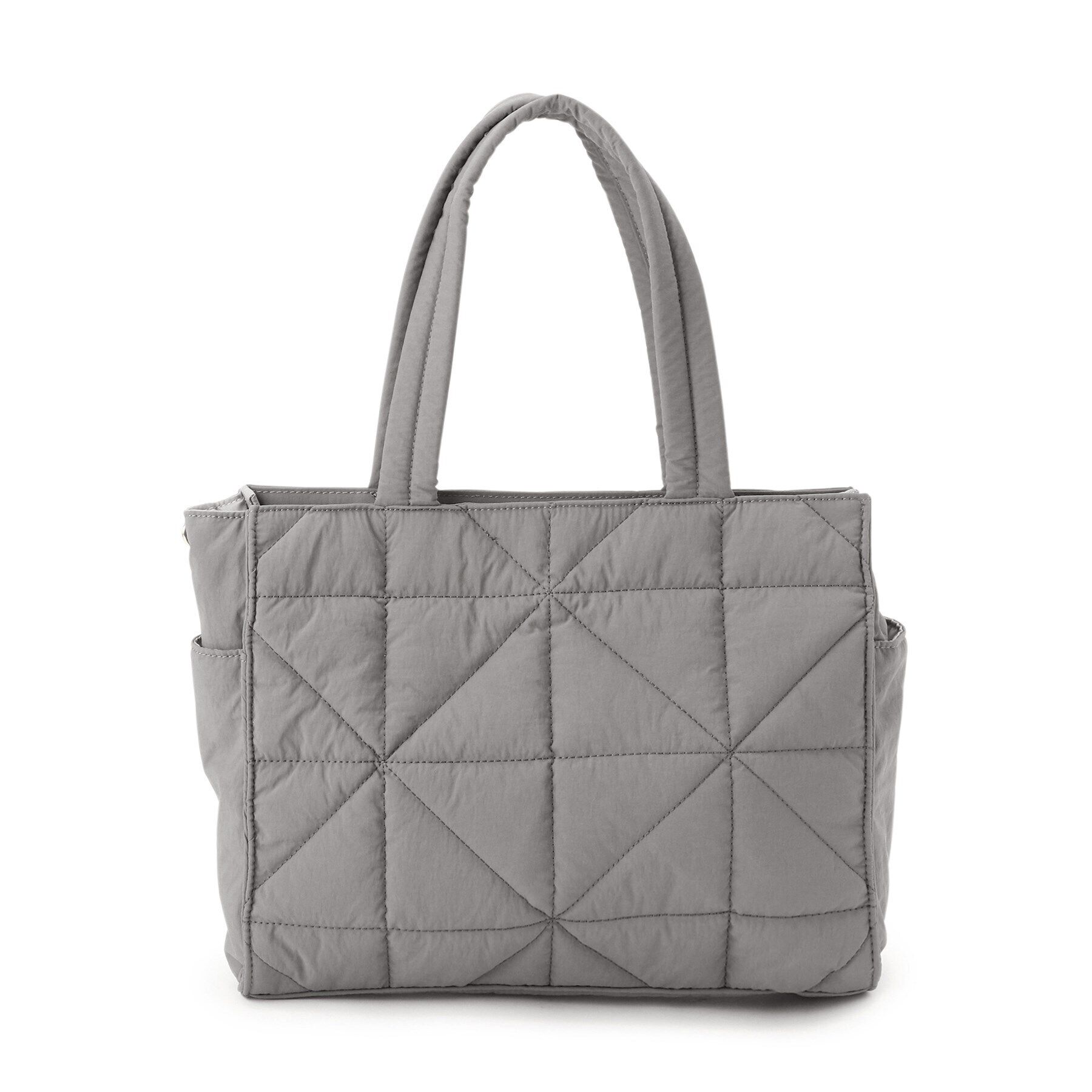 grove「【A4・軽量】キルト多ポケトート」|トートバッグ|