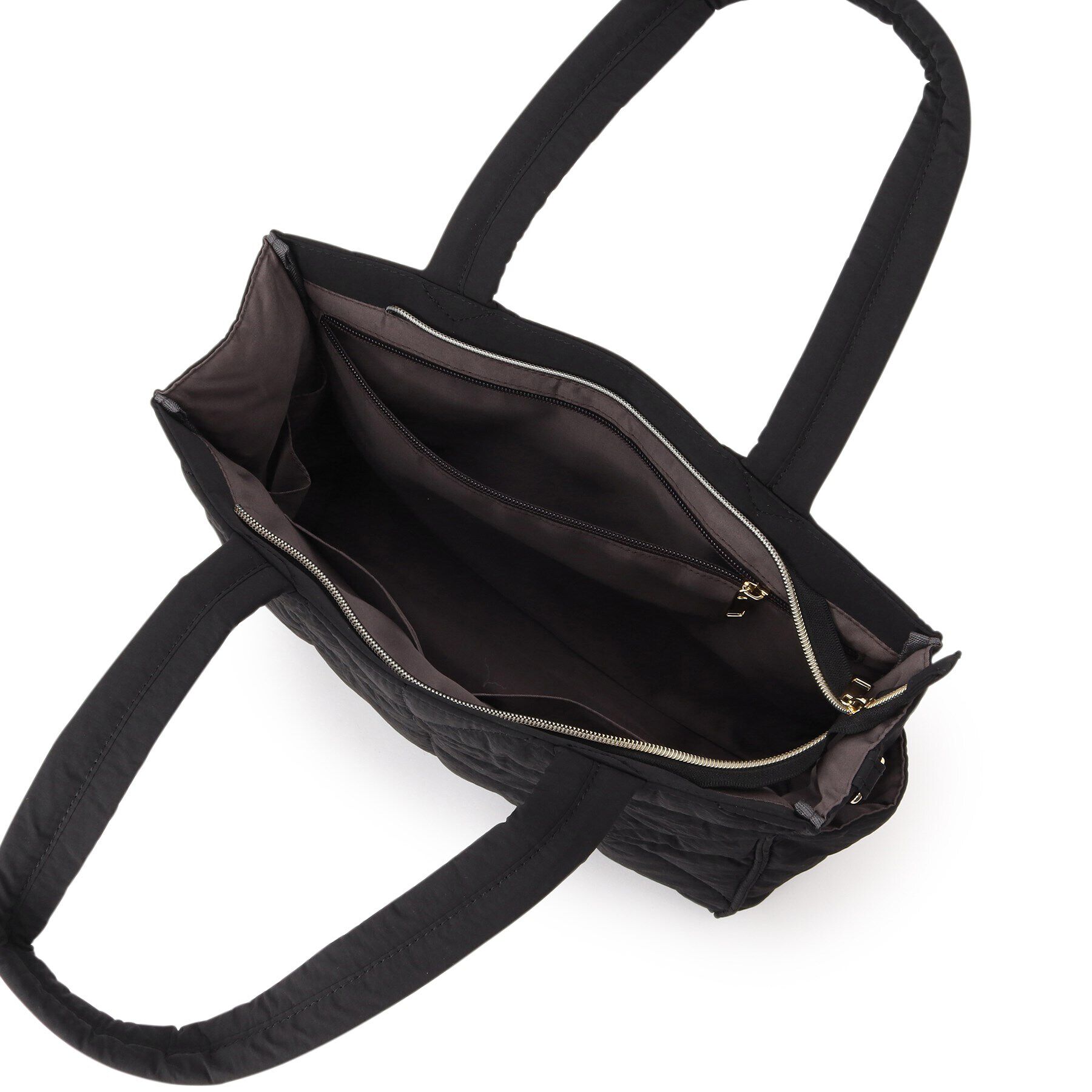 grove「【A4・軽量】キルト多ポケトート」|トートバッグ|