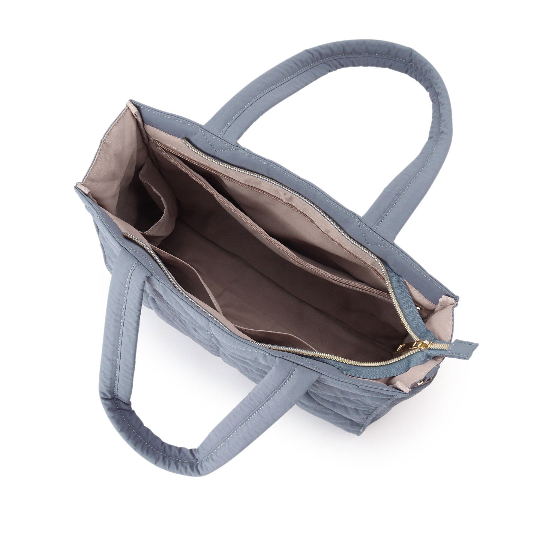 grove「【A4・軽量】キルト多ポケトート」|トートバッグ|