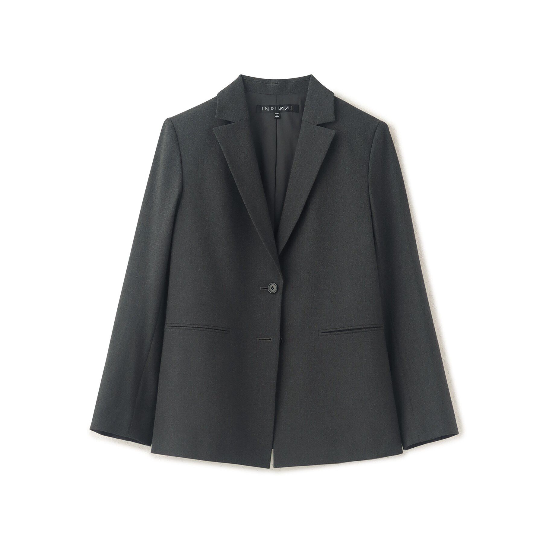 INDIVI「【日本製／SETUP可能】ゆるシルエットジャケット」|スーツ|