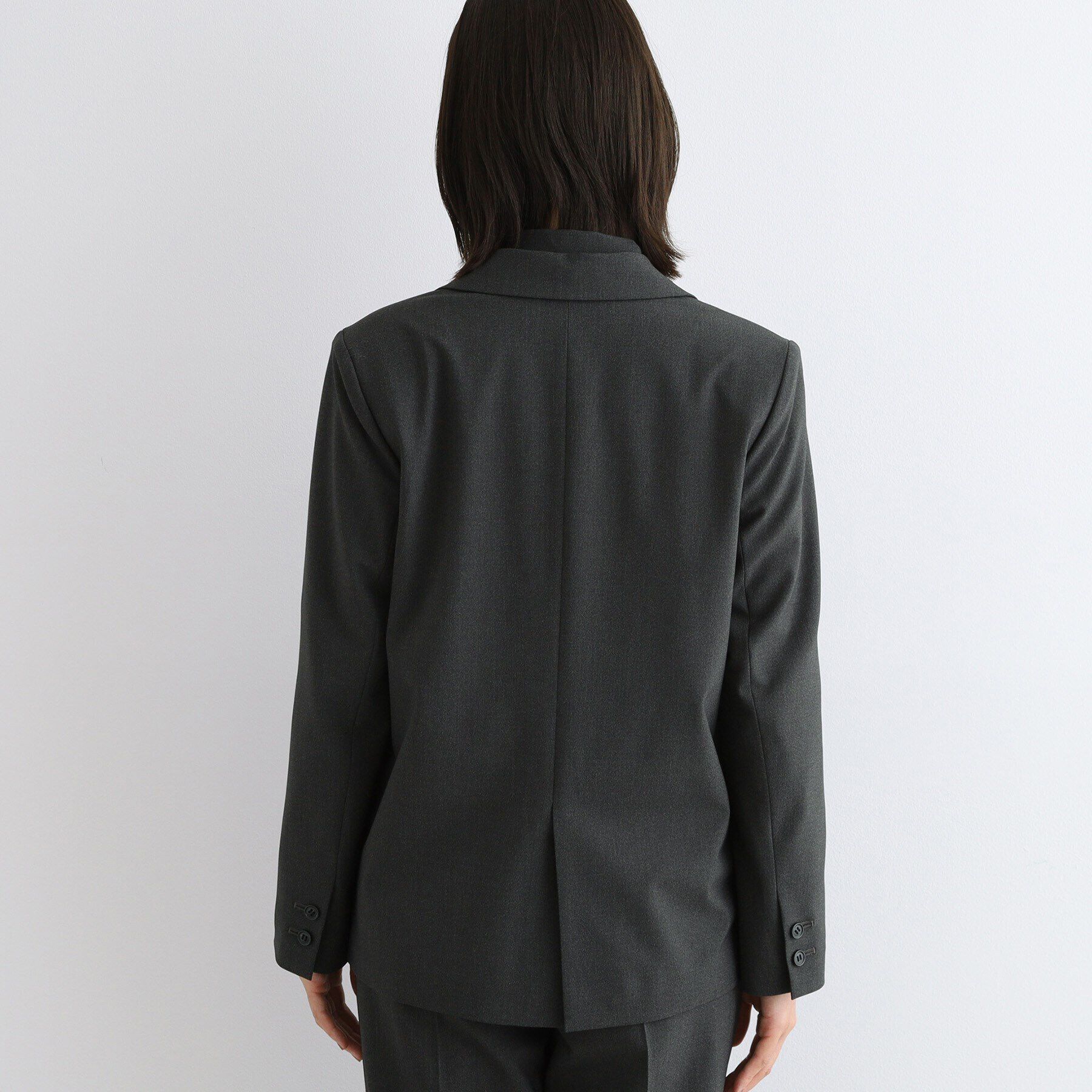 INDIVI「【日本製／SETUP可能】ゆるシルエットジャケット」|スーツ|
