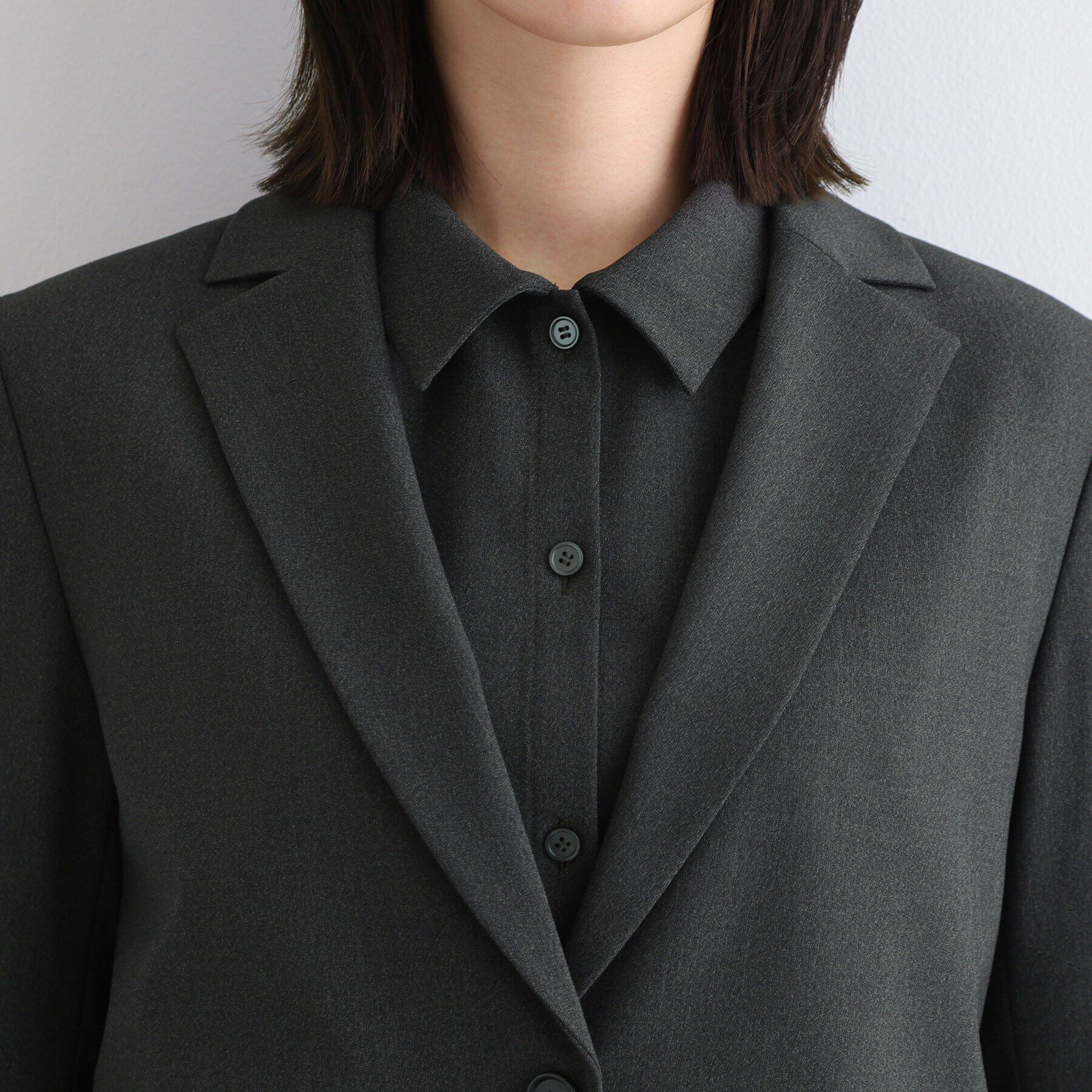 INDIVI「【日本製／SETUP可能】ゆるシルエットジャケット」|スーツ|