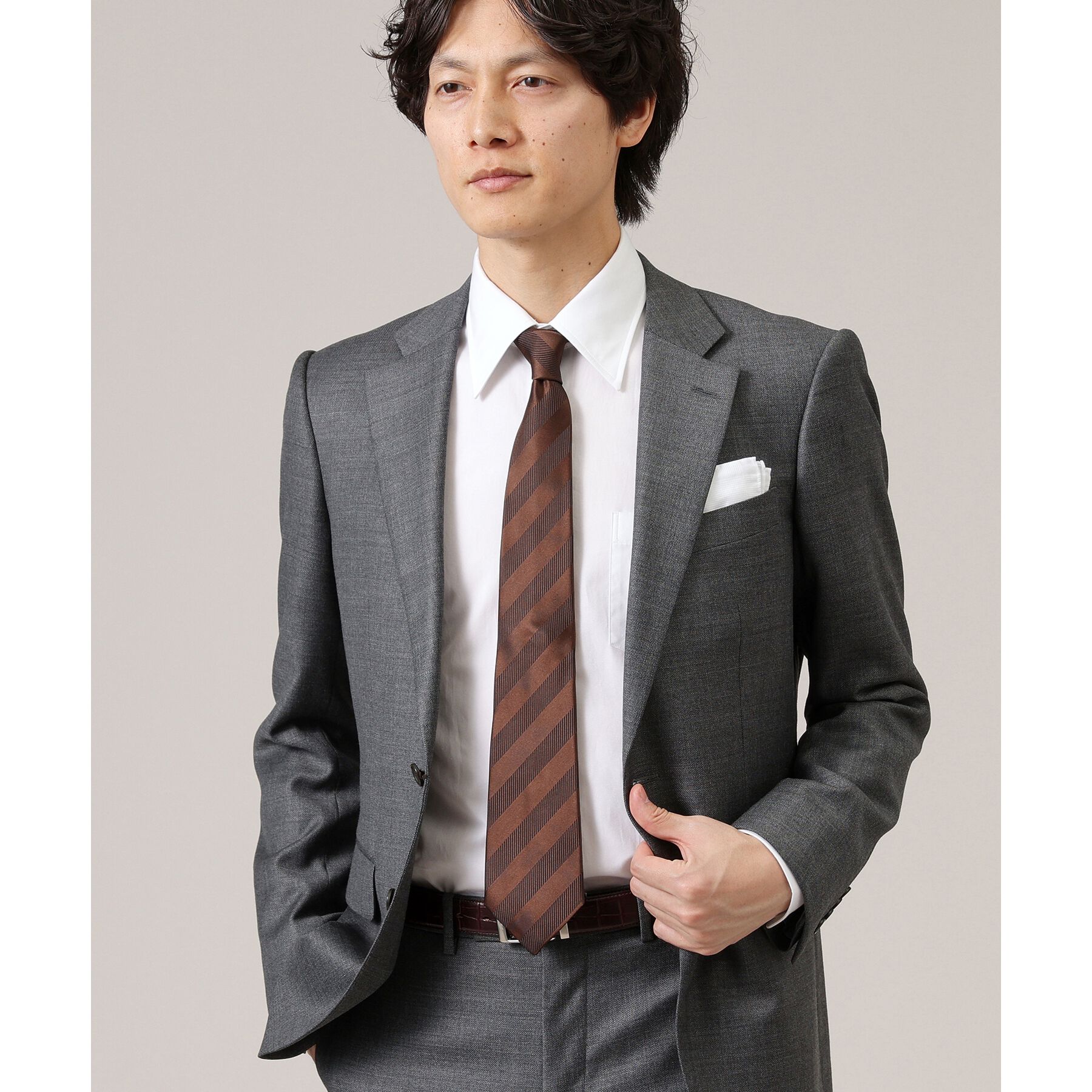 TAKEO KIKUCHI「【Made in JAPAN】TANGOストライプ ネクタイ」|ネクタイ・蝶ネクタイ|