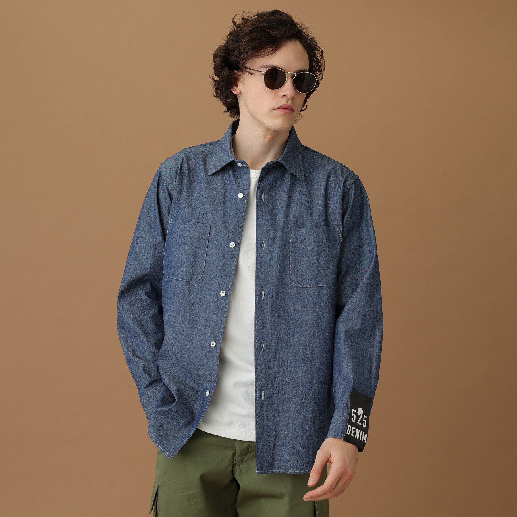 40CARATS&525「【Sサイズ～】525DENIM シャツ」|シャツ・ブラウス|