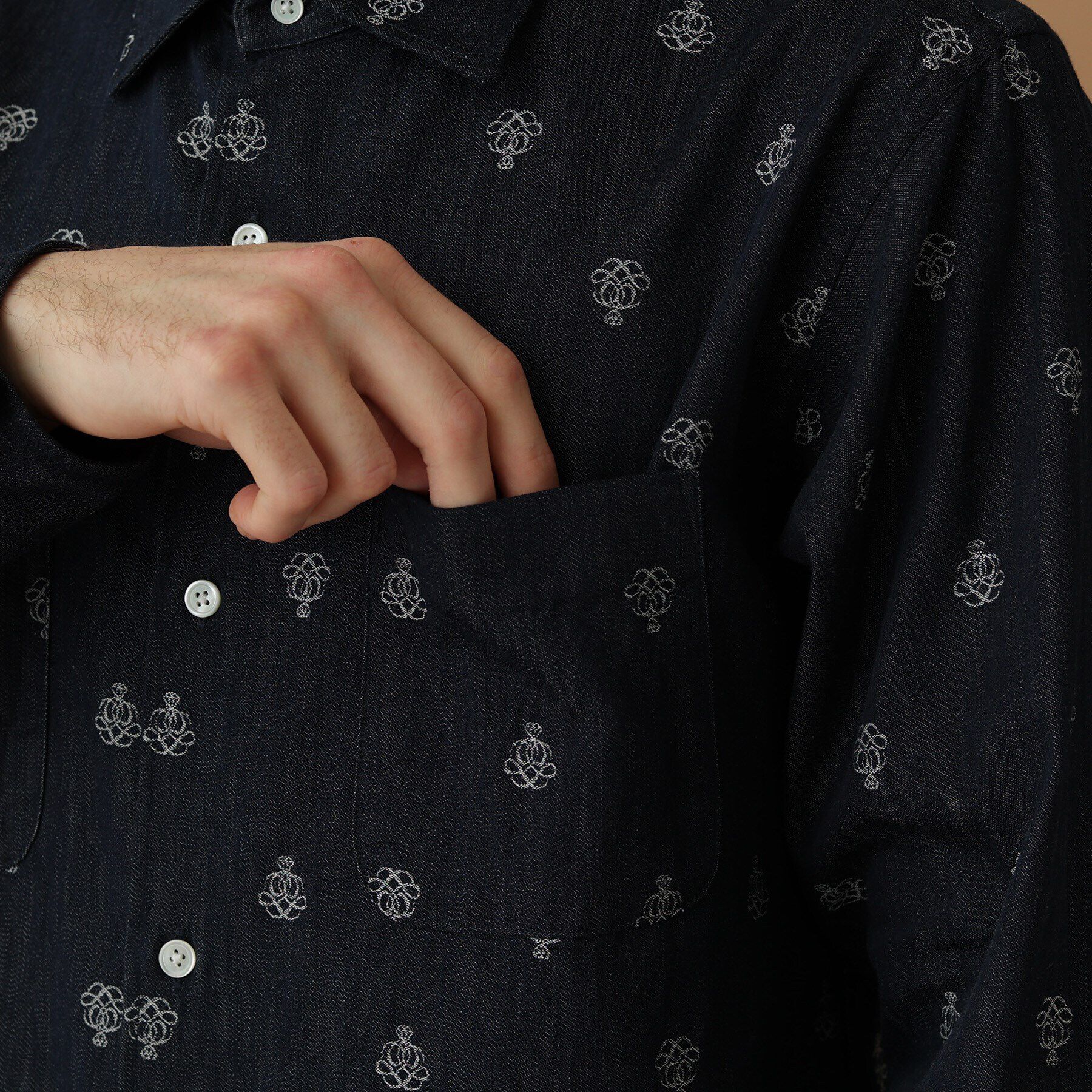 40CARATS&525「【Sサイズ～】525DENIM シャツ」|シャツ・ブラウス|