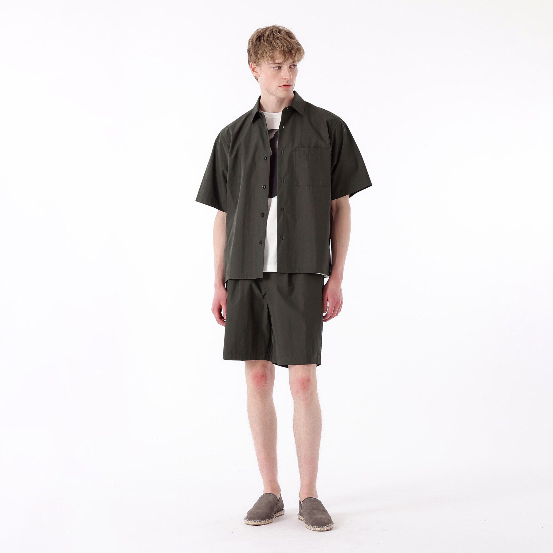 TAKEO KIKUCHI「【THE FLAGSHIP】ウェザークロス シャツ」|シャツ・ブラウス|