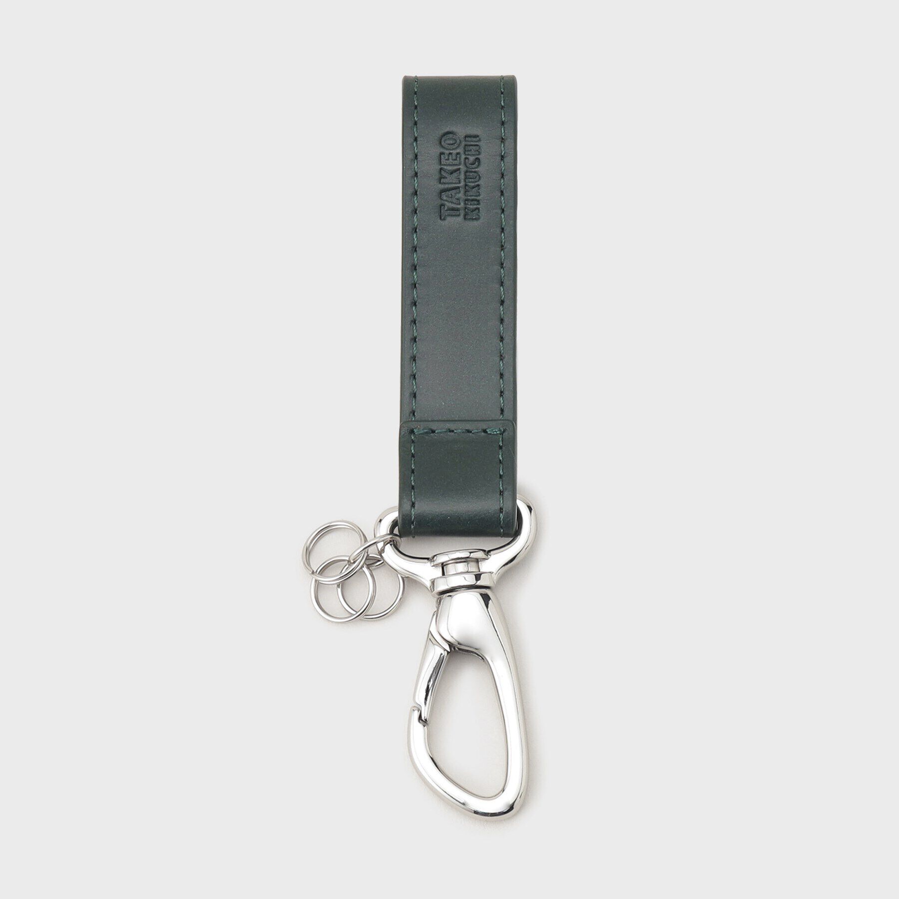 TAKEO KIKUCHI「ヘビタンレザー キーホルダー」|キーケース|