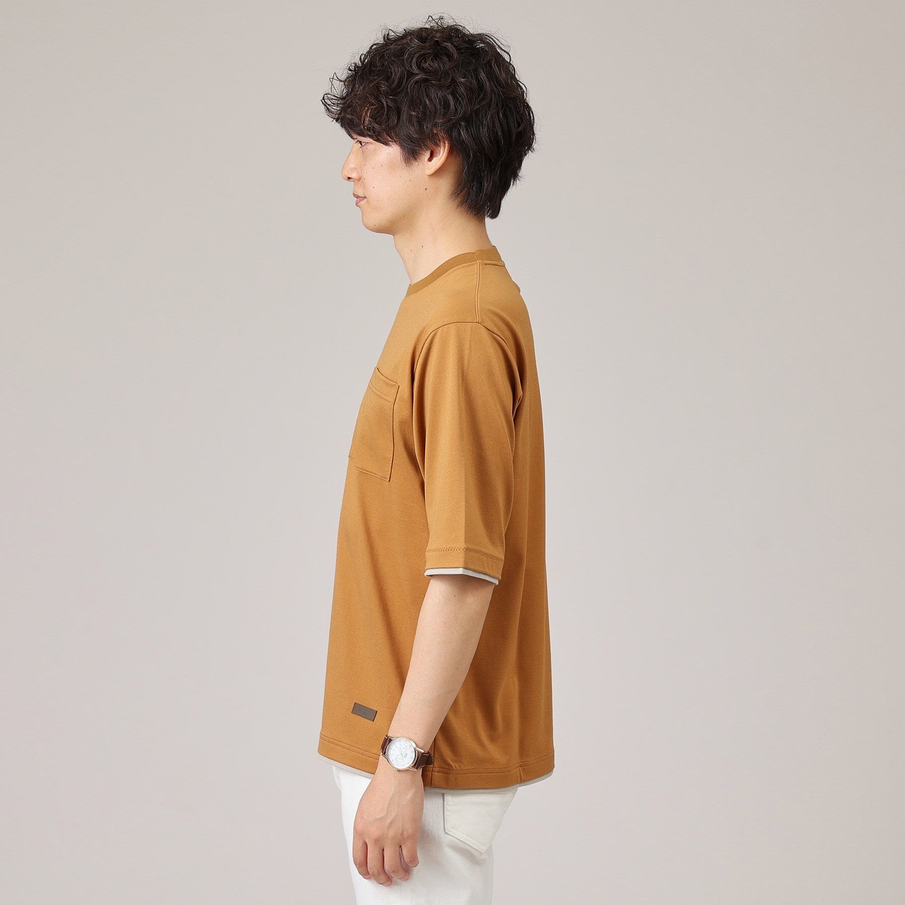 TAKEO KIKUCHI「【接触冷感/日本製】レイヤード Tシャツ」|Tシャツ・カットソー|