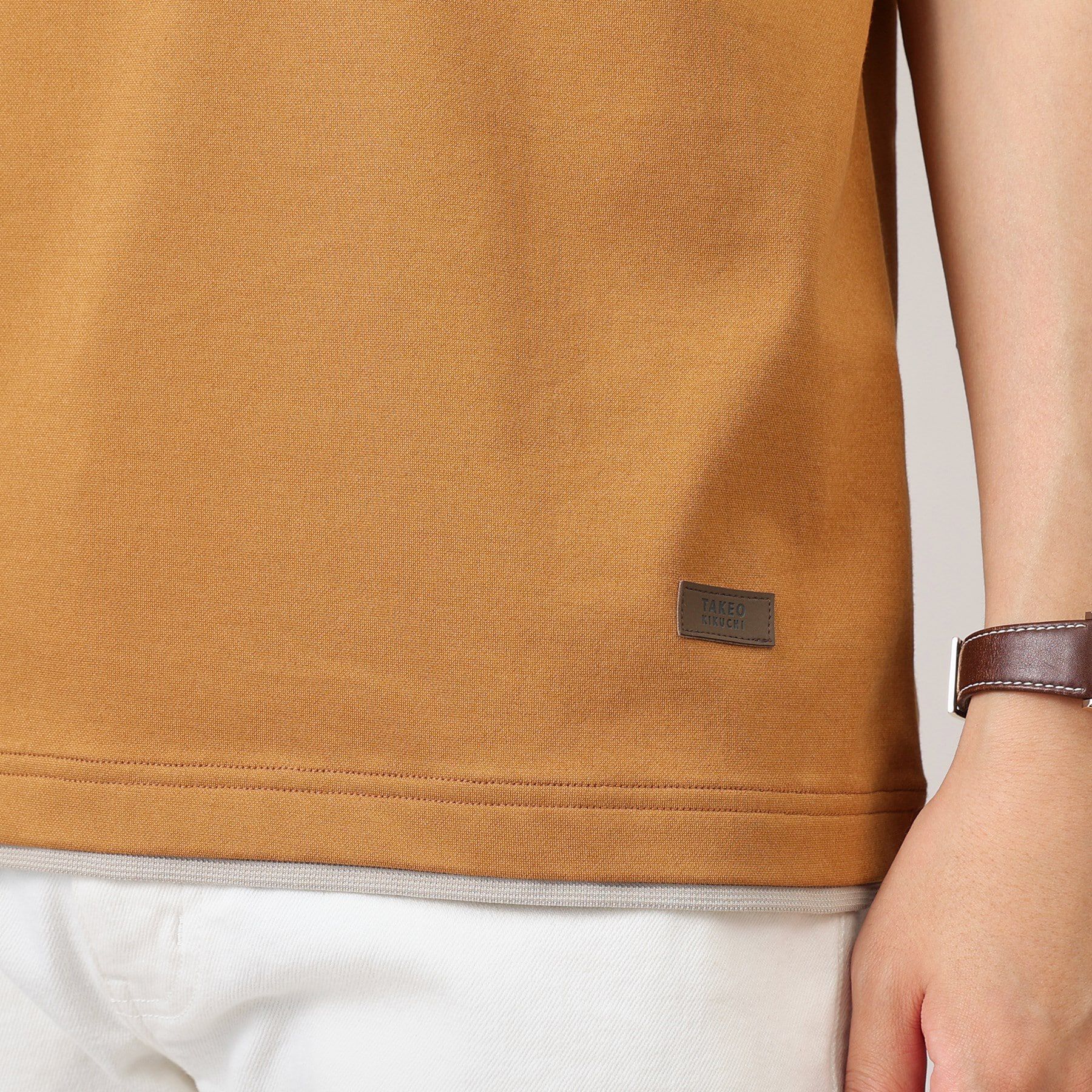 TAKEO KIKUCHI「【接触冷感/日本製】レイヤード Tシャツ」|Tシャツ・カットソー|