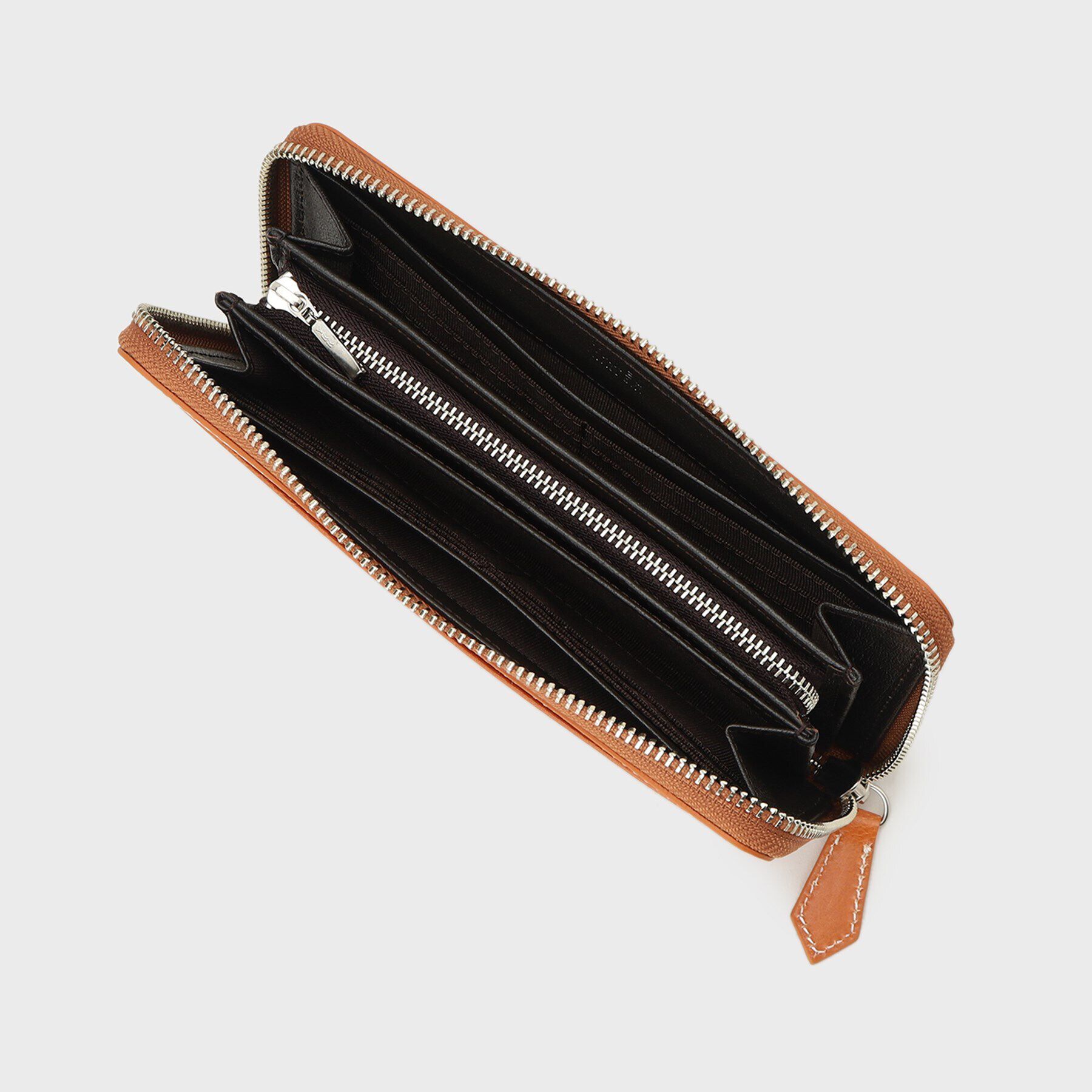 TAKEO KIKUCHI「アニリンゴート ラウンドファスナー長財布」|財布|