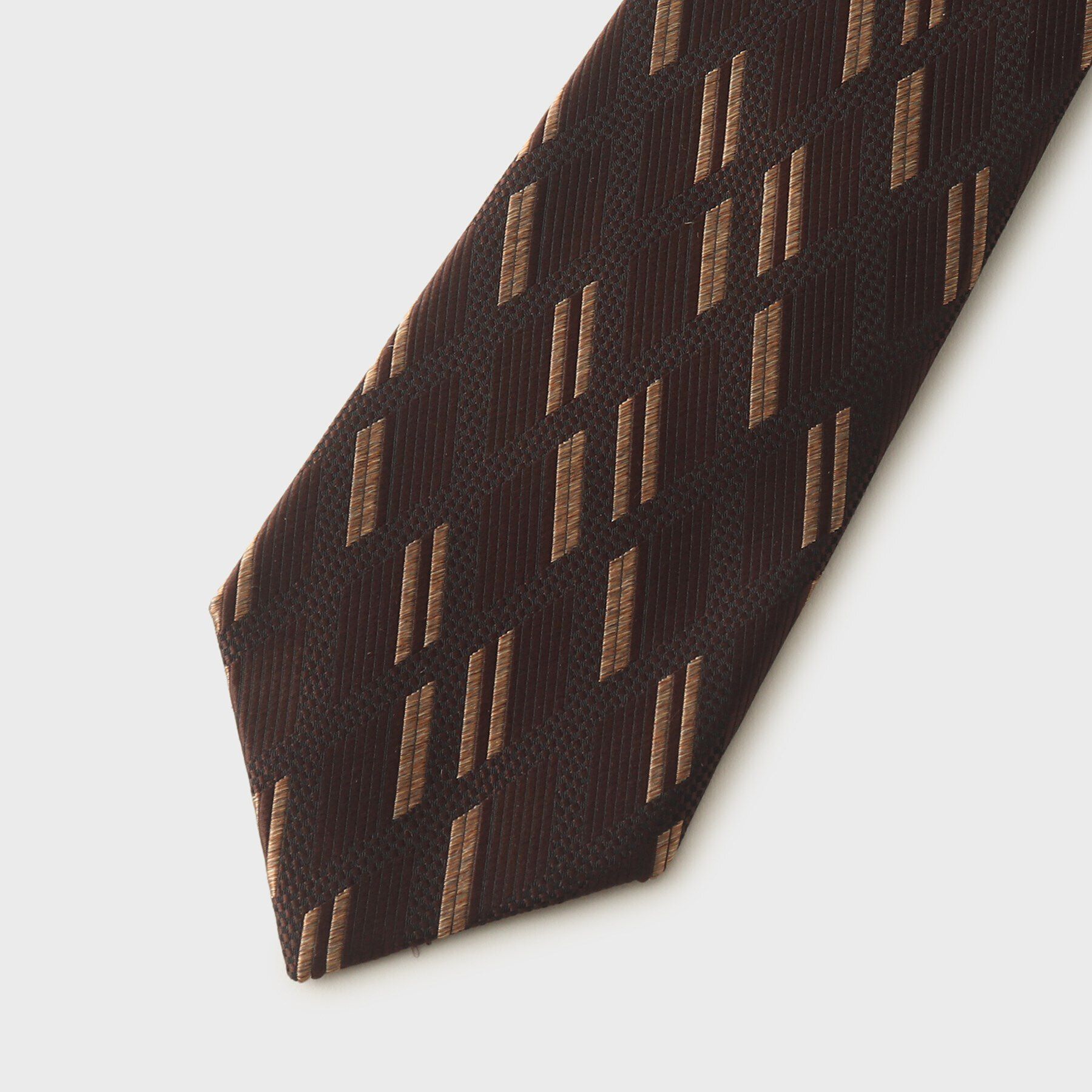 TAKEO KIKUCHI「【Made in JAPAN】エクストラシルク　菱紋ネクタイ」|ネクタイ・蝶ネクタイ|