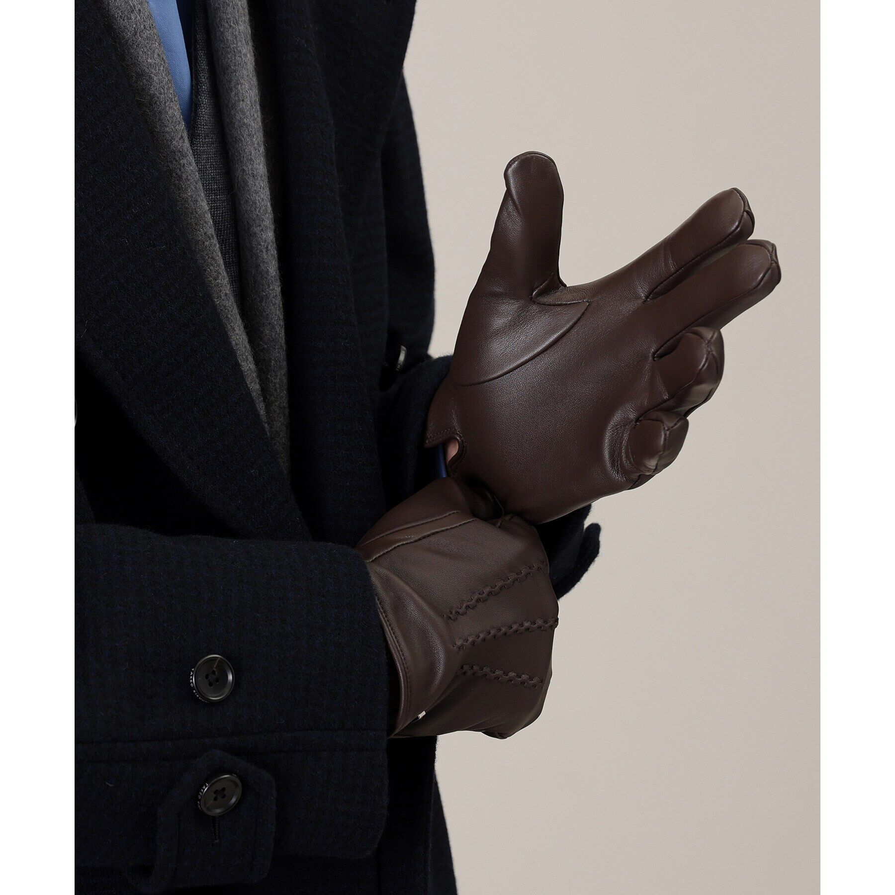 TAKEO KIKUCHI「【スマホ対応/ライニング付】オールレザー グローブ」|手袋|