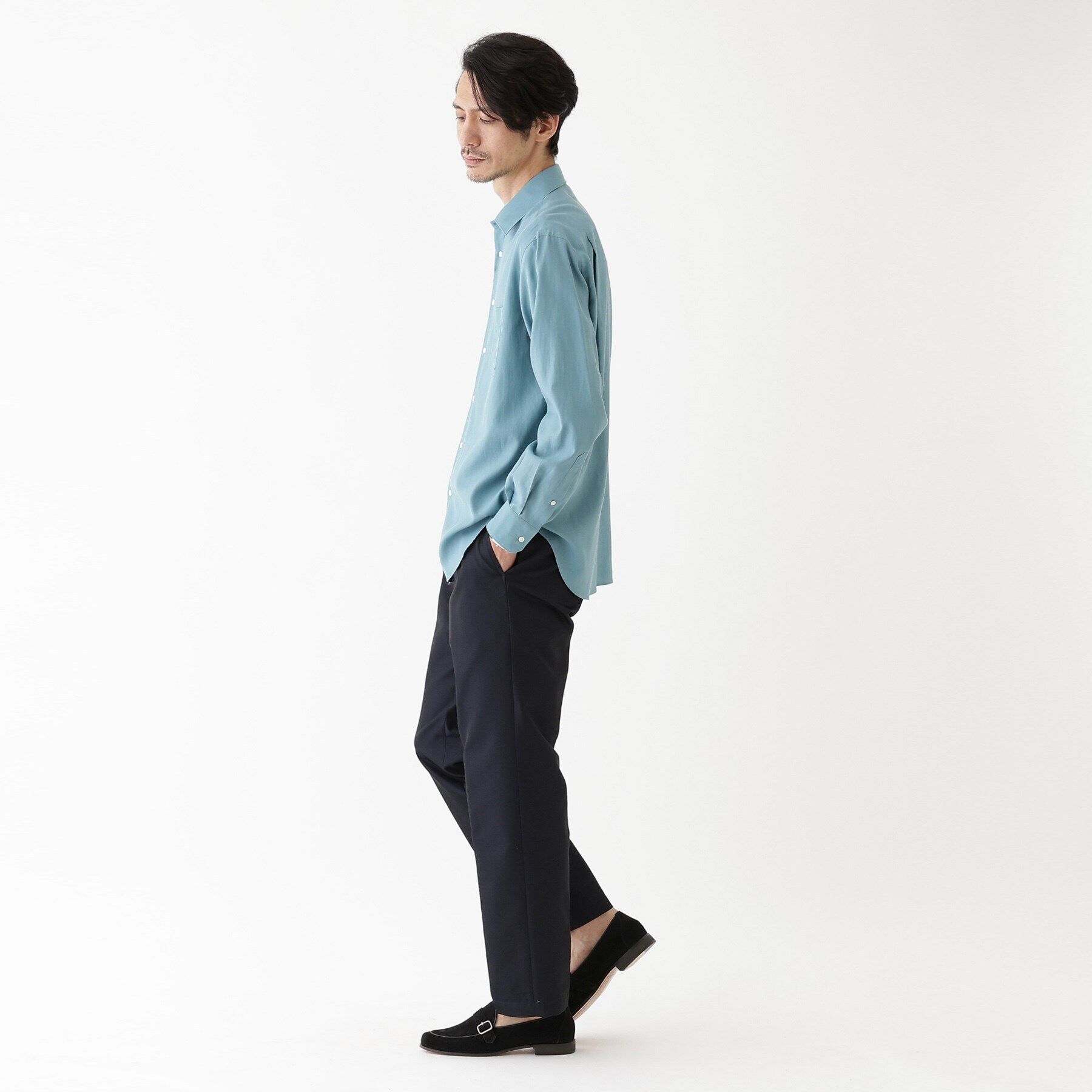 TAKEO KIKUCHI「【THE FLAGSHIP】先染めギャバジン チノスラックス」|その他|