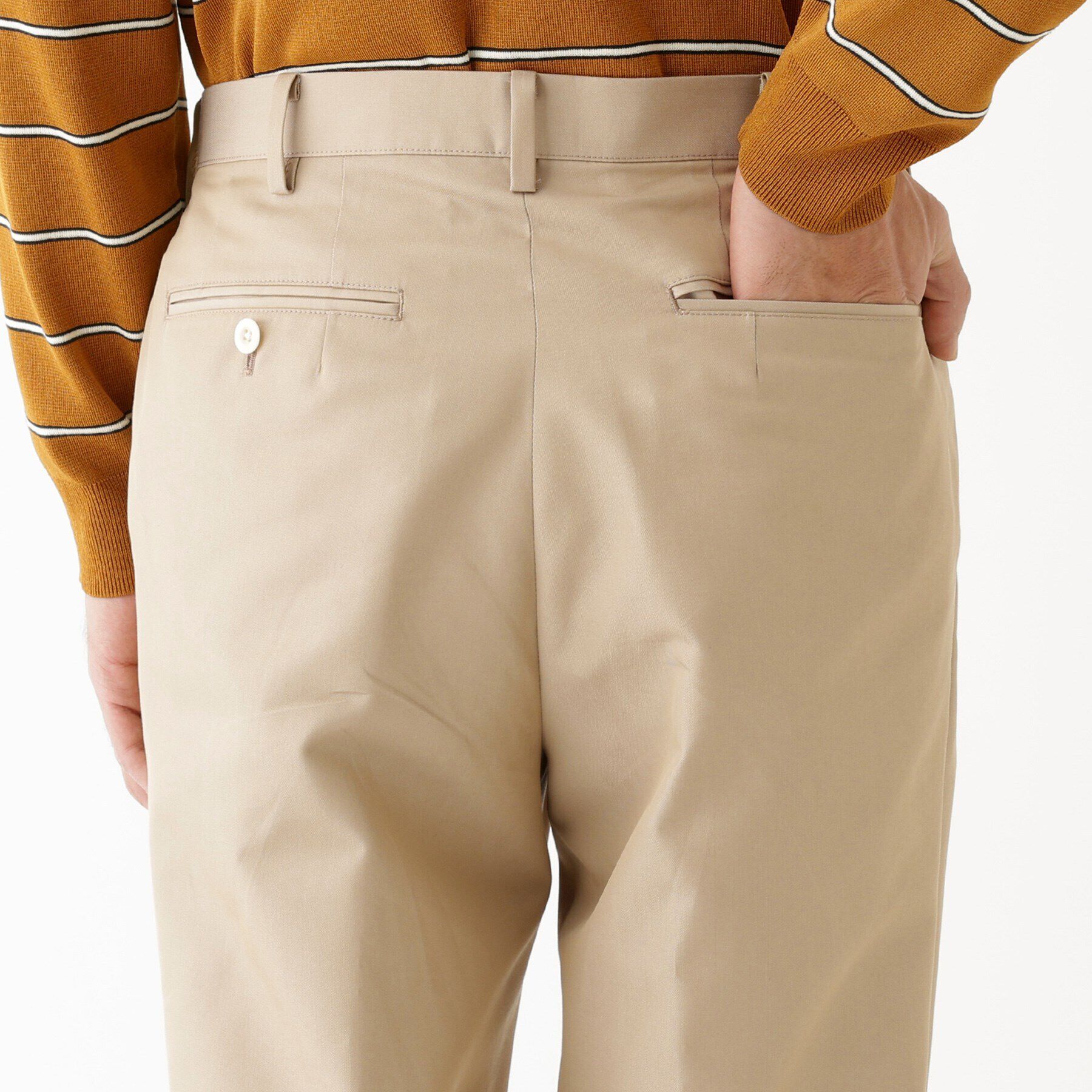 TAKEO KIKUCHI「【THE FLAGSHIP】先染めギャバジン チノスラックス」|その他|