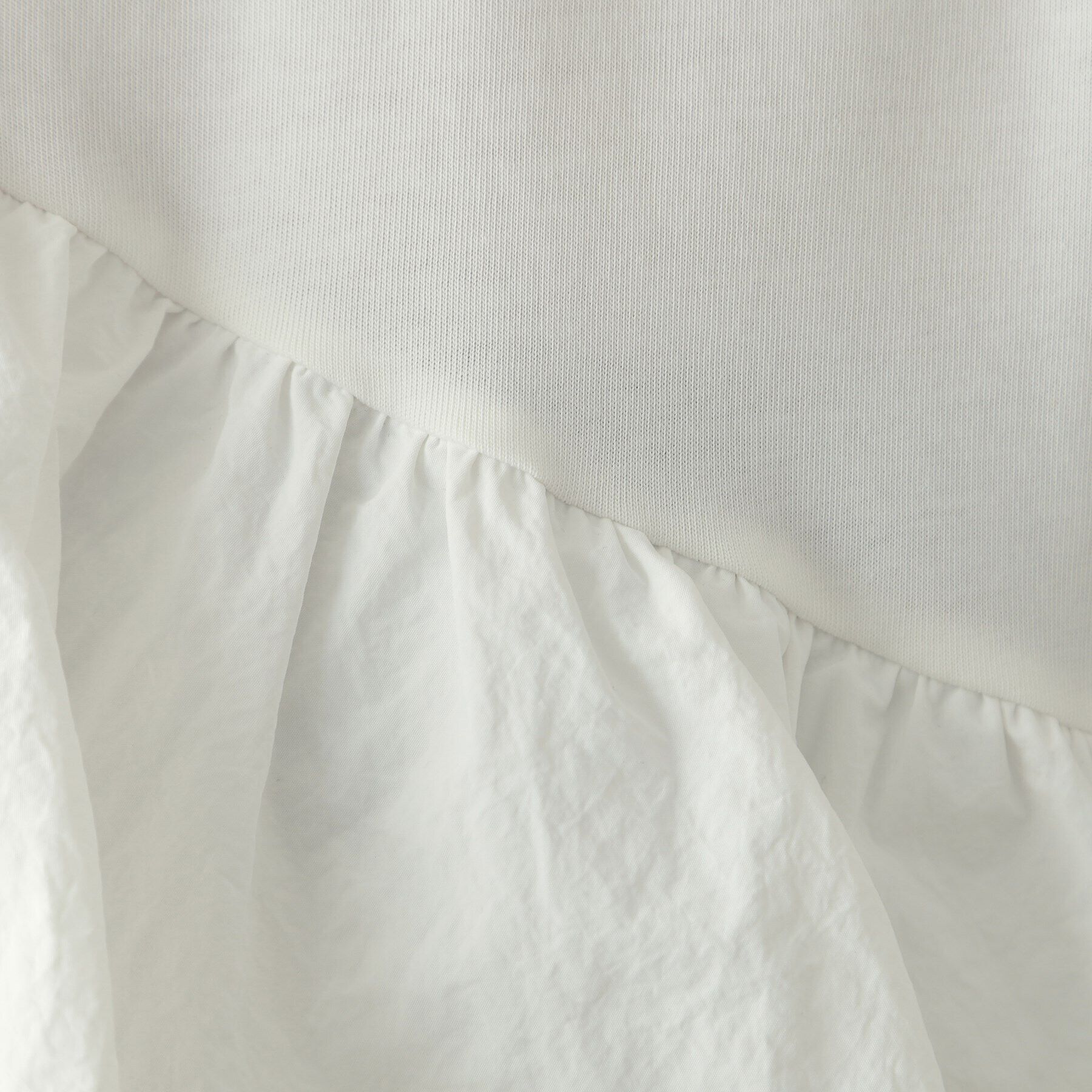 OPAQUE.CLIP「2段フリルカットソー【洗濯機洗い可】」|Tシャツ・カットソー|