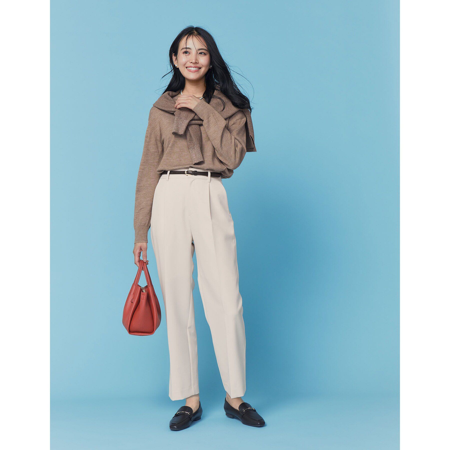 OPAQUE.CLIP「ビット付きフェイクファーローファー」|その他|