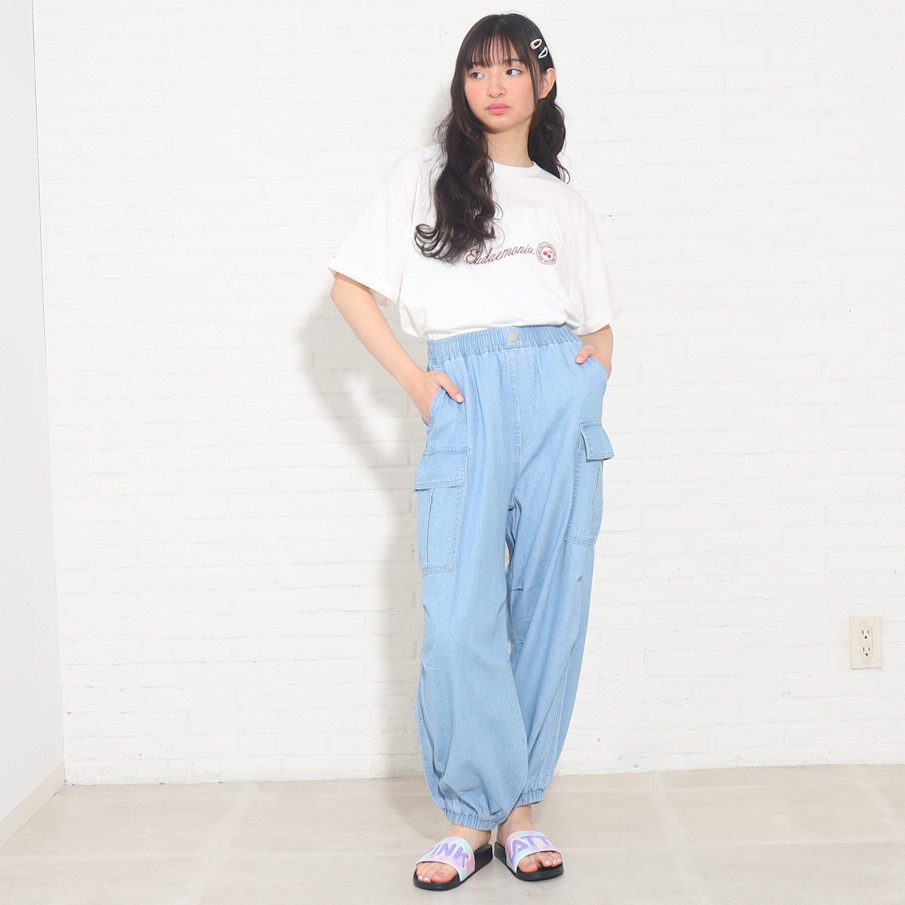 PINK-latte「【プールグッズ】シャワーサンダル」|サンダル|