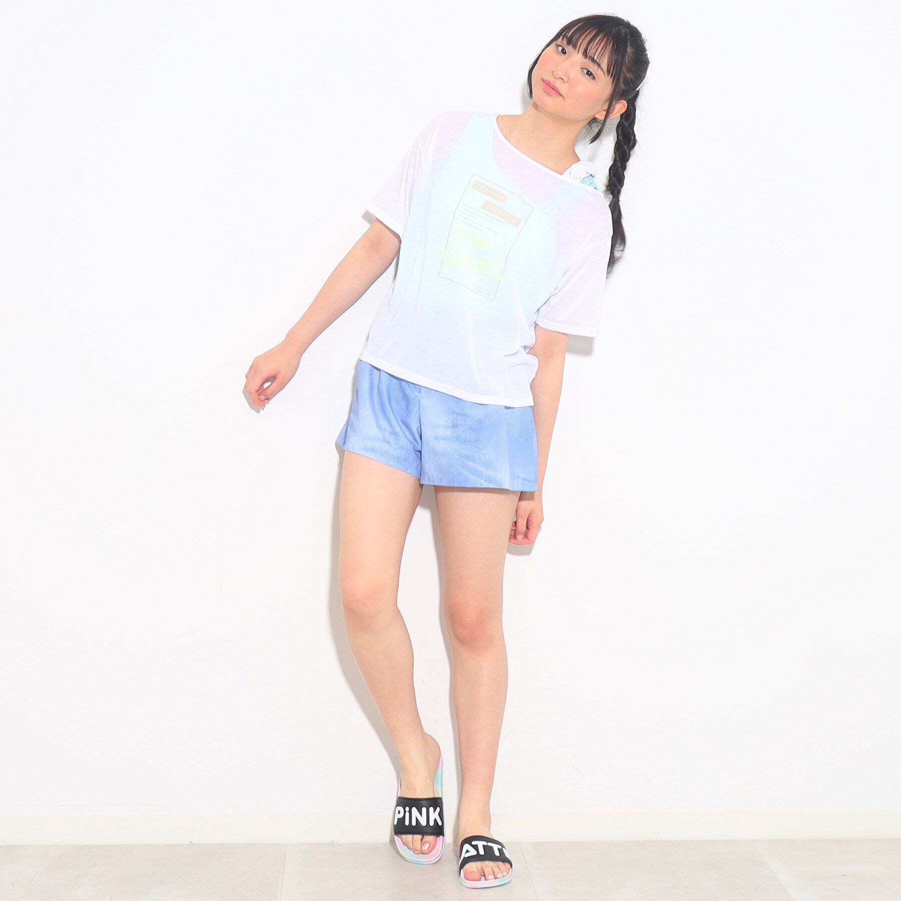 PINK-latte「【プールグッズ】シャワーサンダル」|サンダル|