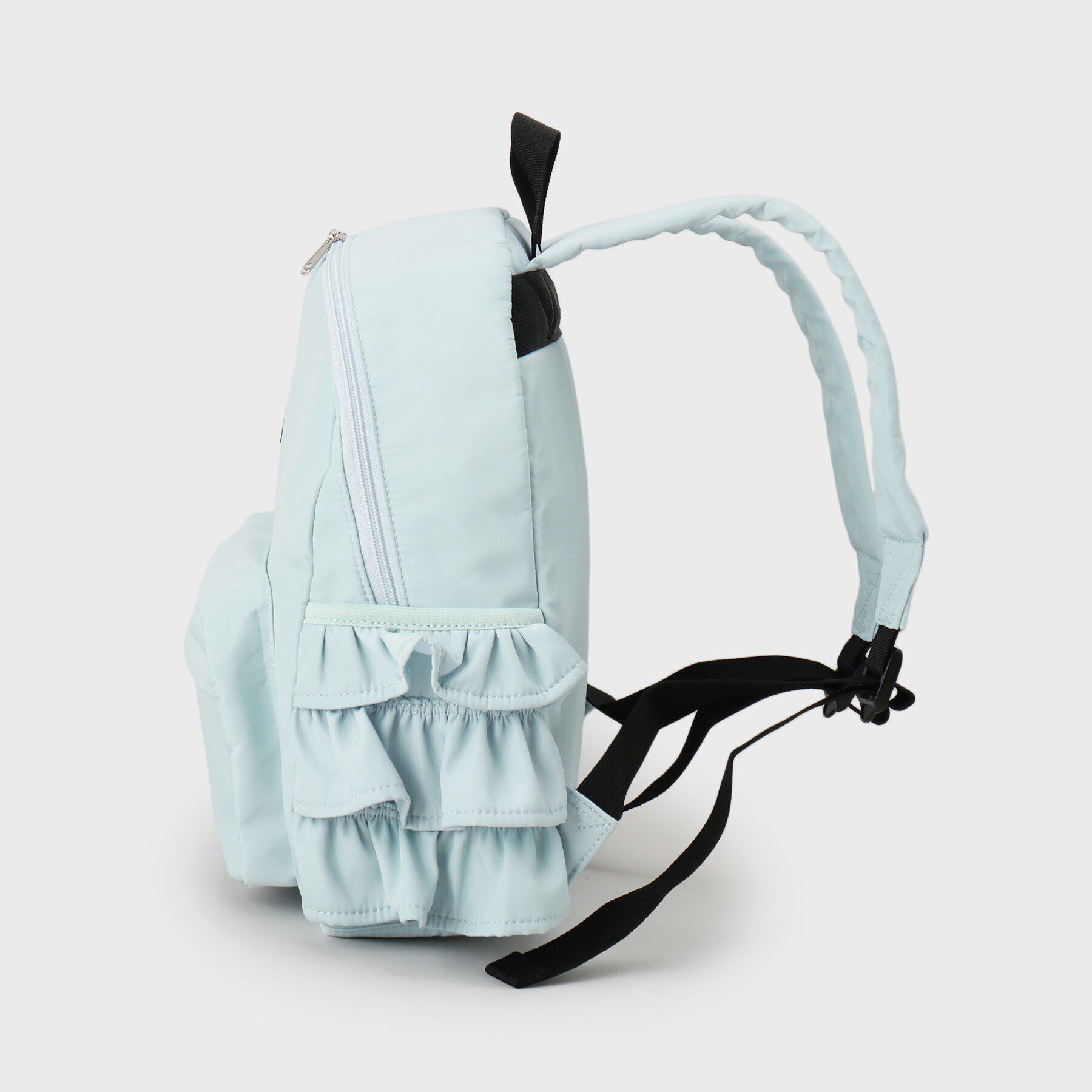 PINK-latte「【容量約15L】フリルリュック」|リュック|