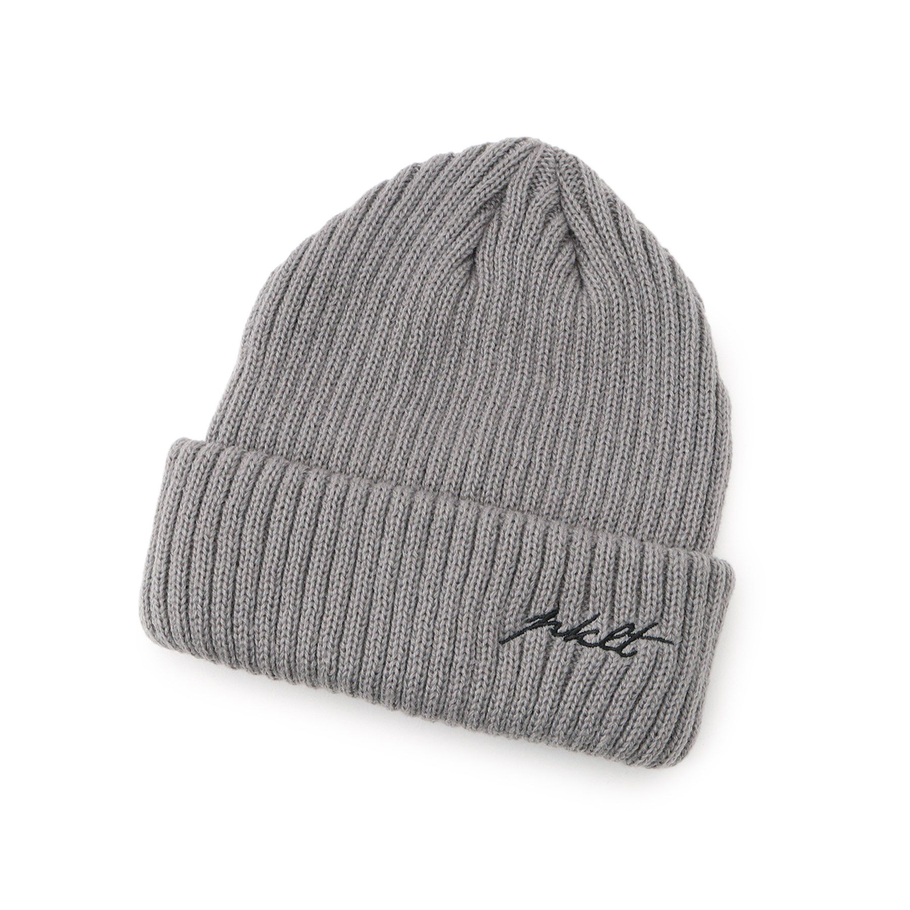 PINK-latte「シンプルニットワッチ」|ニット帽|