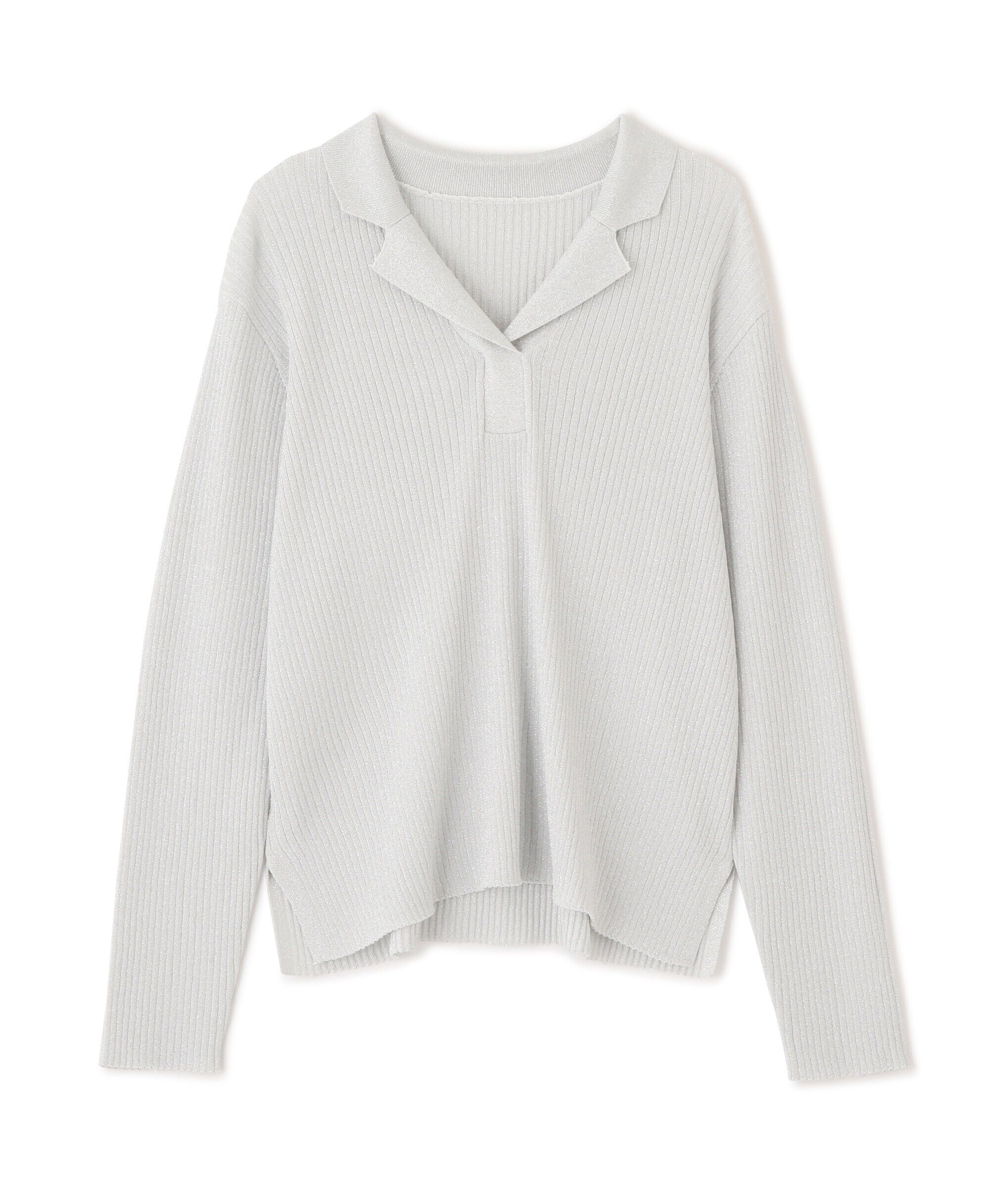  「ラメリブカイキンニット」|ニット・セーター|