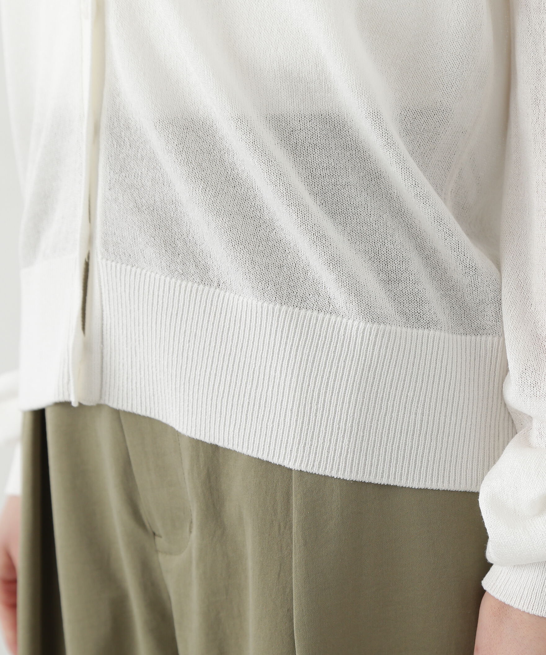  「アメスリタンク&times;シアーカーディガンセット」|ニット・セーター|