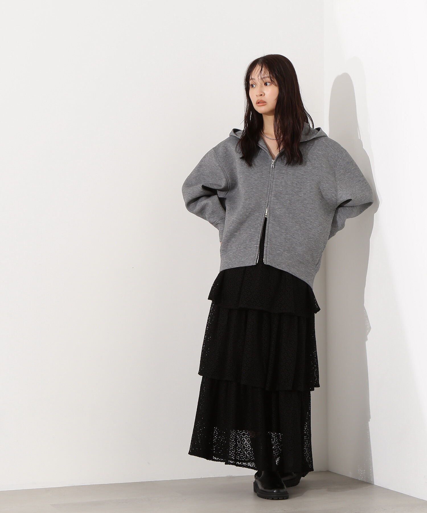  「ダンボールフォルムパーカー」|Tシャツ・カットソー|