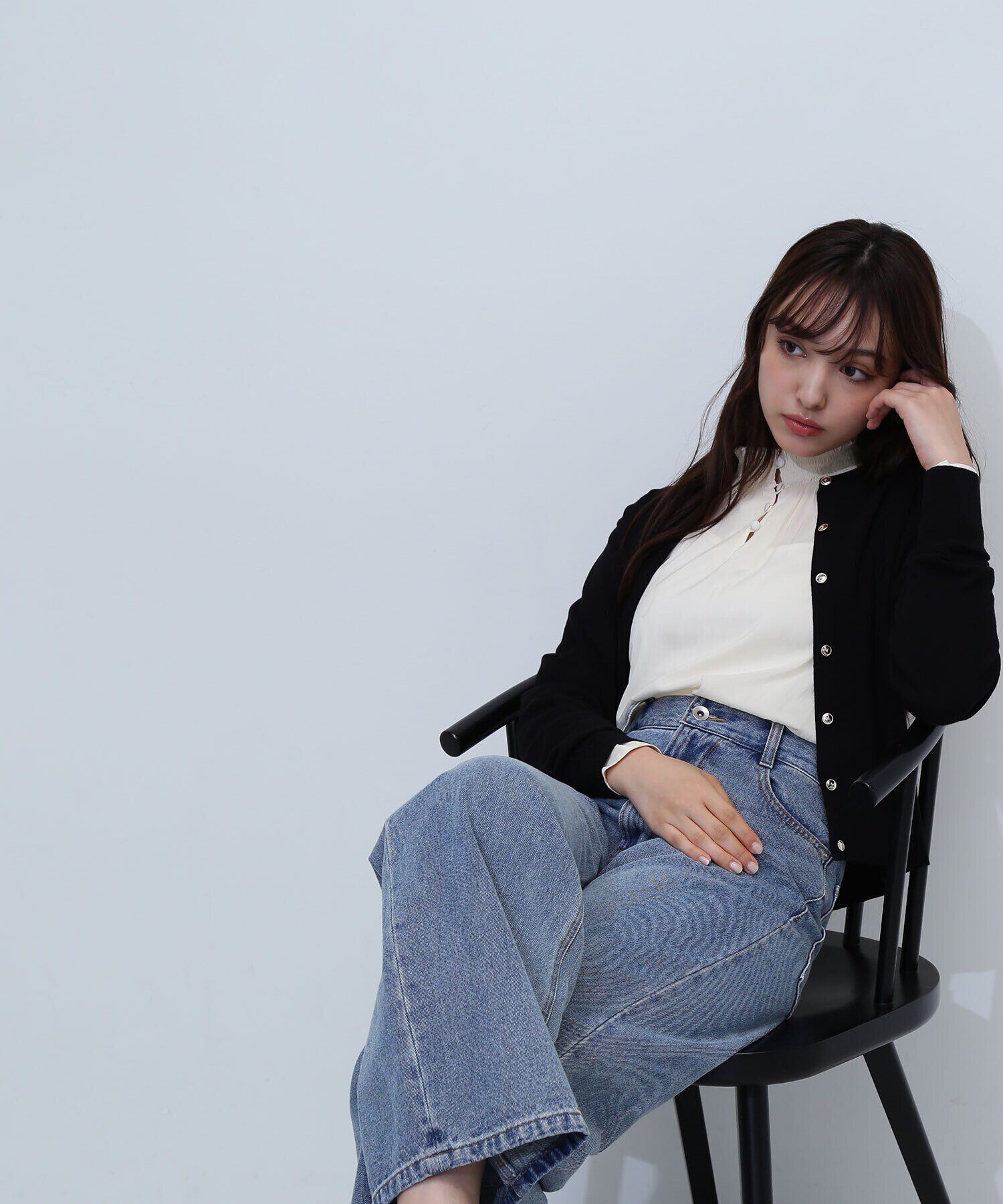  「オータムベーシックカーディガン」|ニット・セーター|クロ