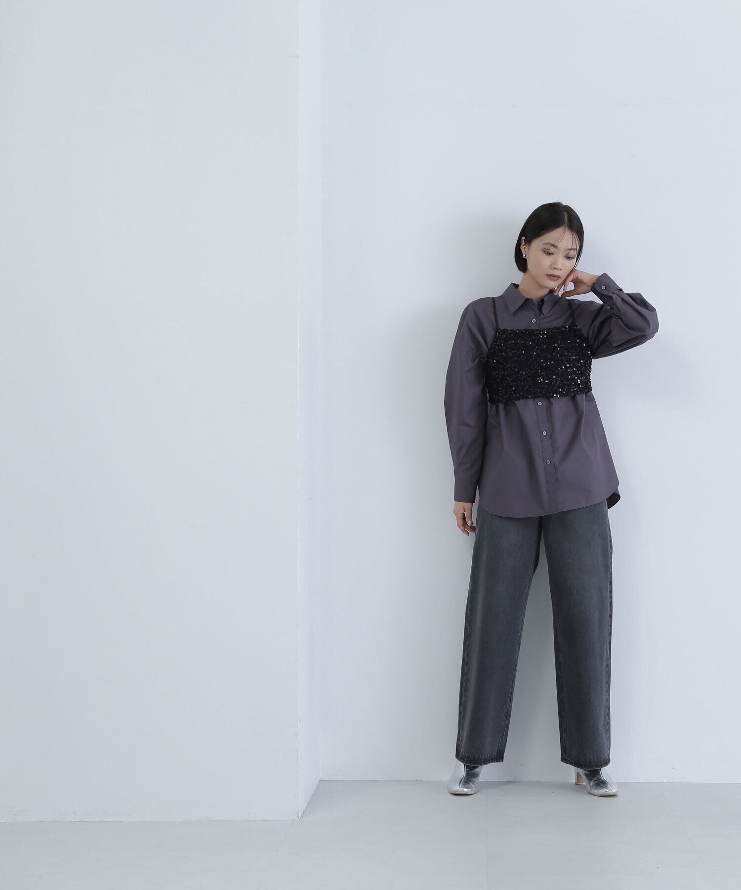  「スパンコールビスチェ」|シャツ・ブラウス|