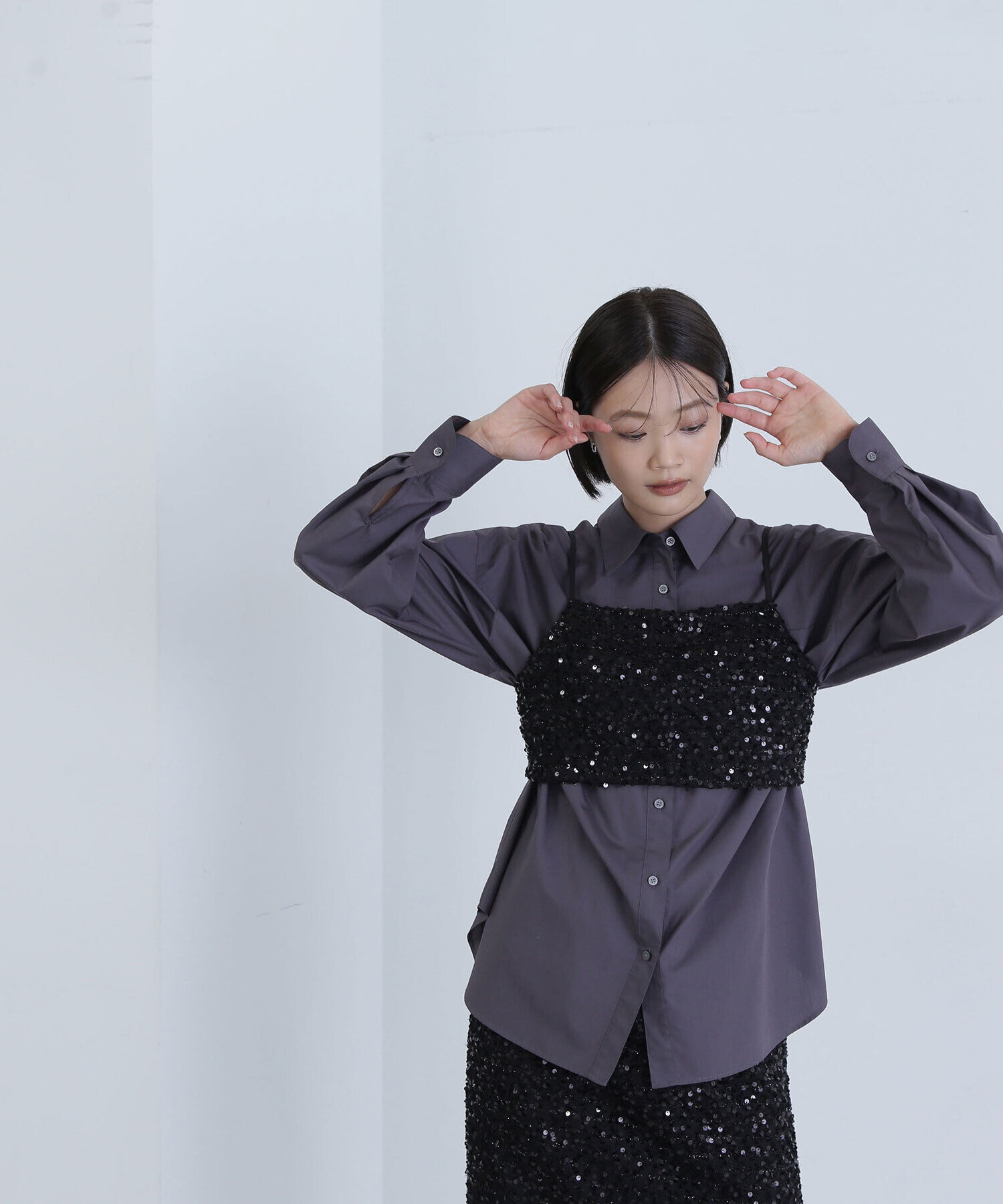 「スパンコールビスチェ」|シャツ・ブラウス|