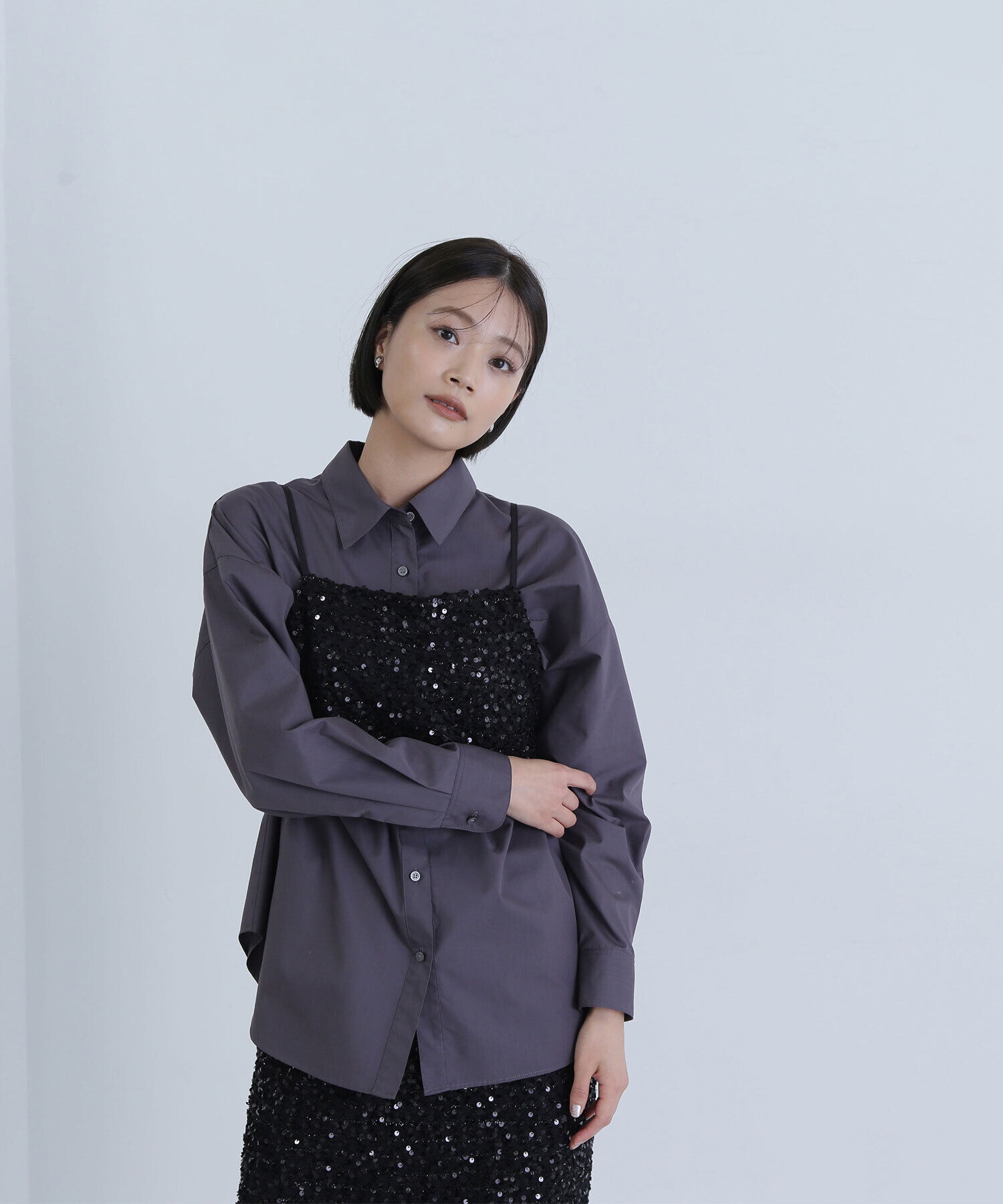  「スパンコールビスチェ」|シャツ・ブラウス|